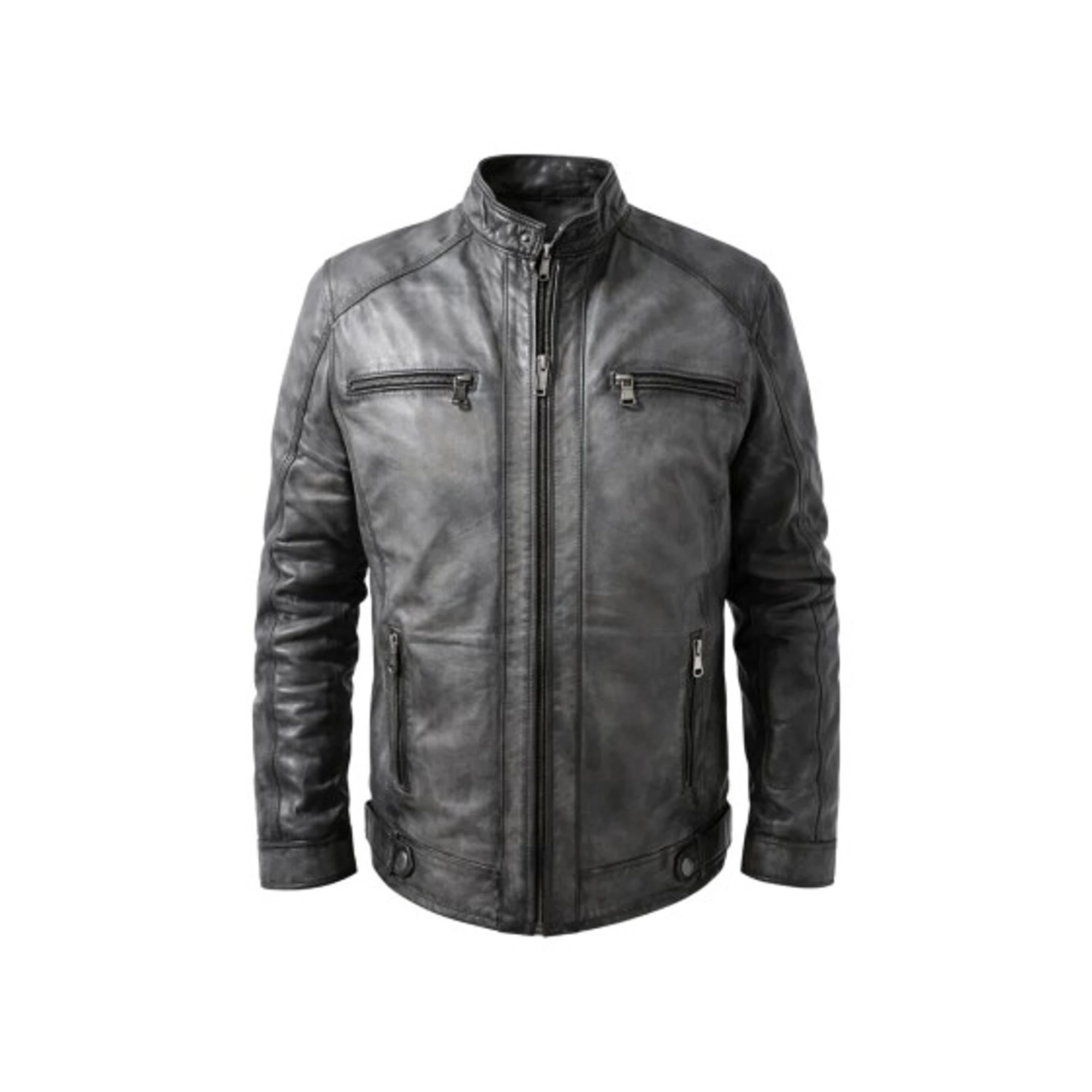 Men's Leather Jacket TLM0198