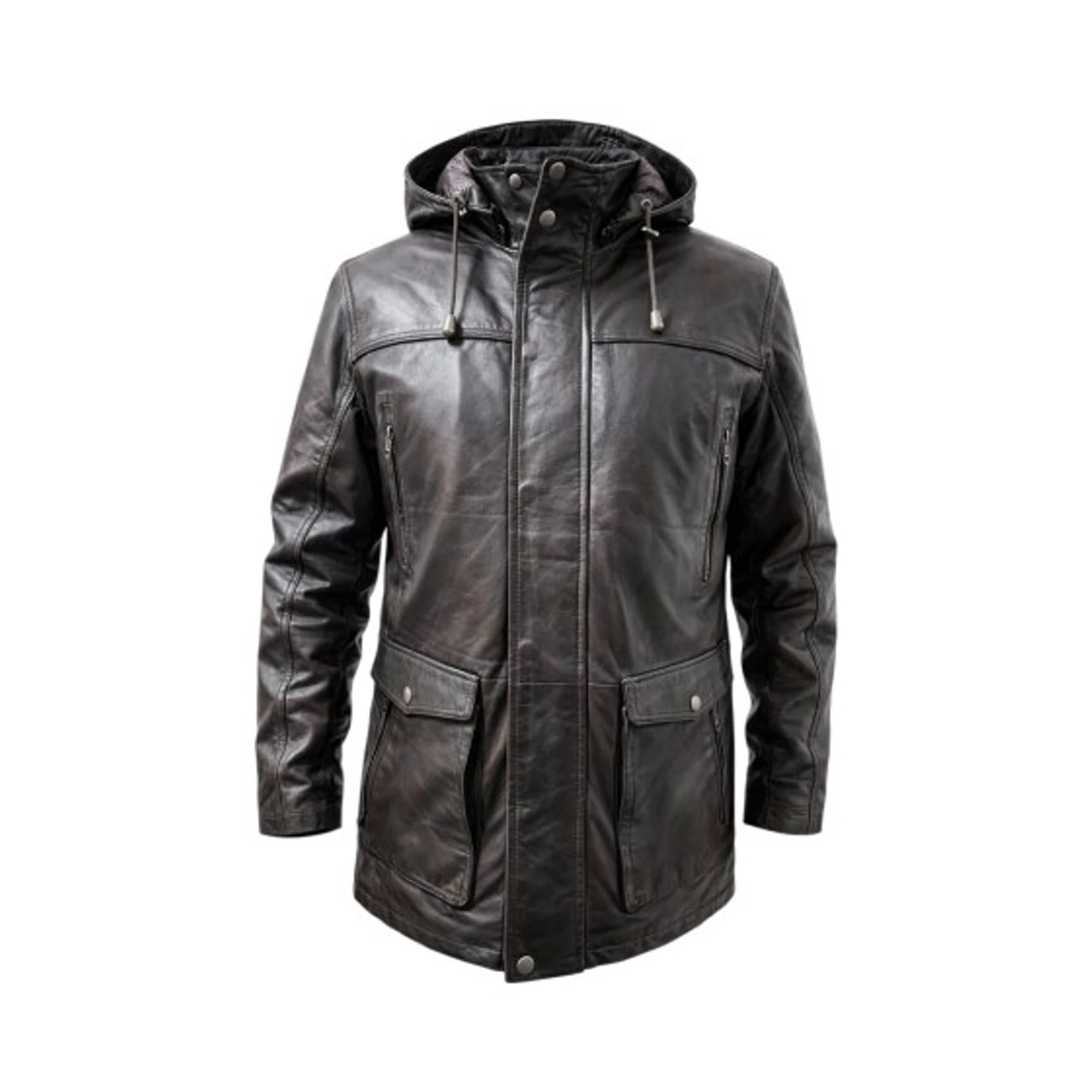 Men's Leather Jacket TLM0202