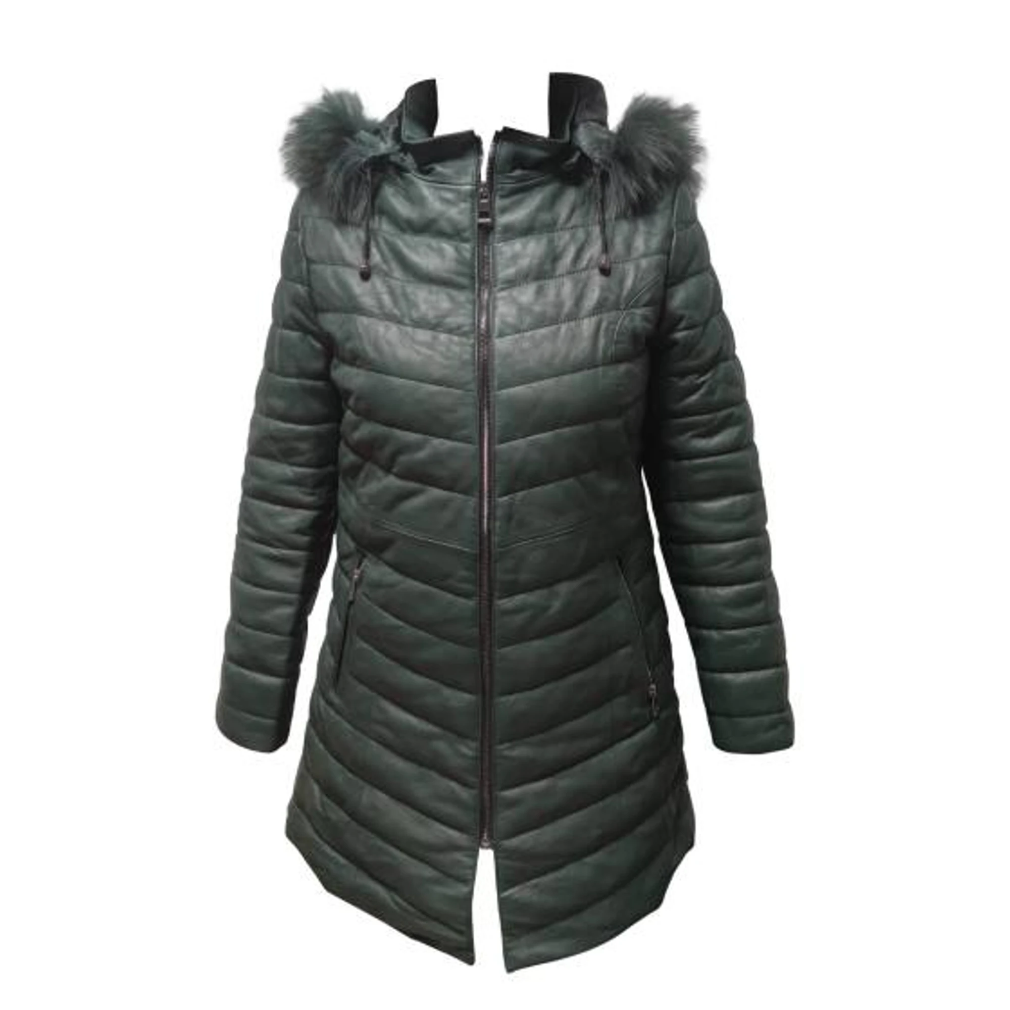 Women's Leather Coat TLW0015