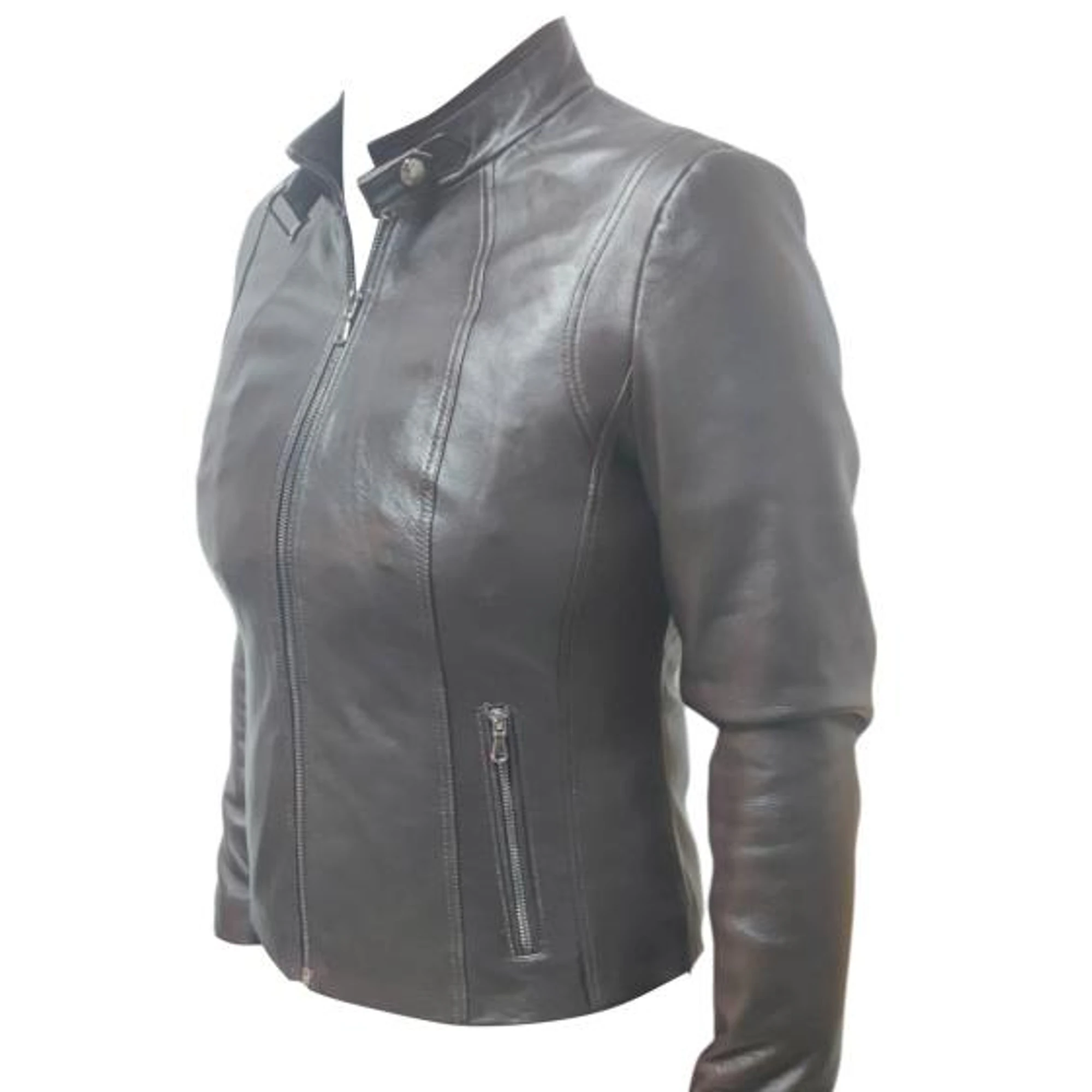 Women's Leather Jacket TLW0171