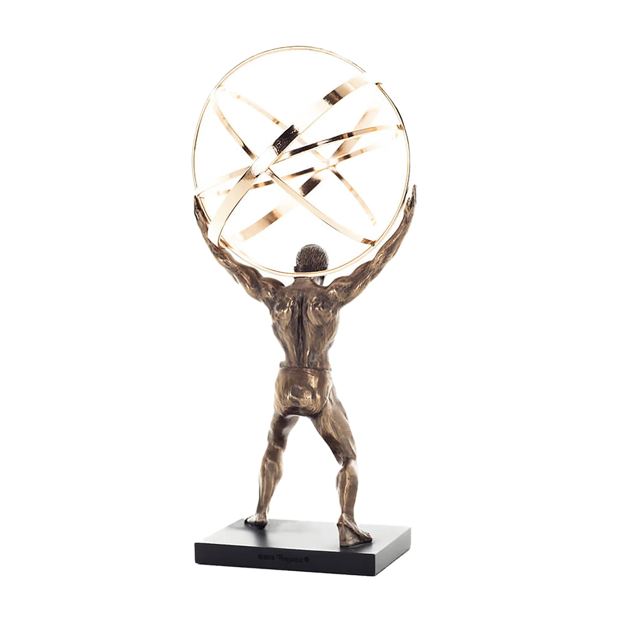 Atlas Titan Bronze Statue – 22.5 cm Greek Mythology Sculpture — additional product image 3 from ArtStatues