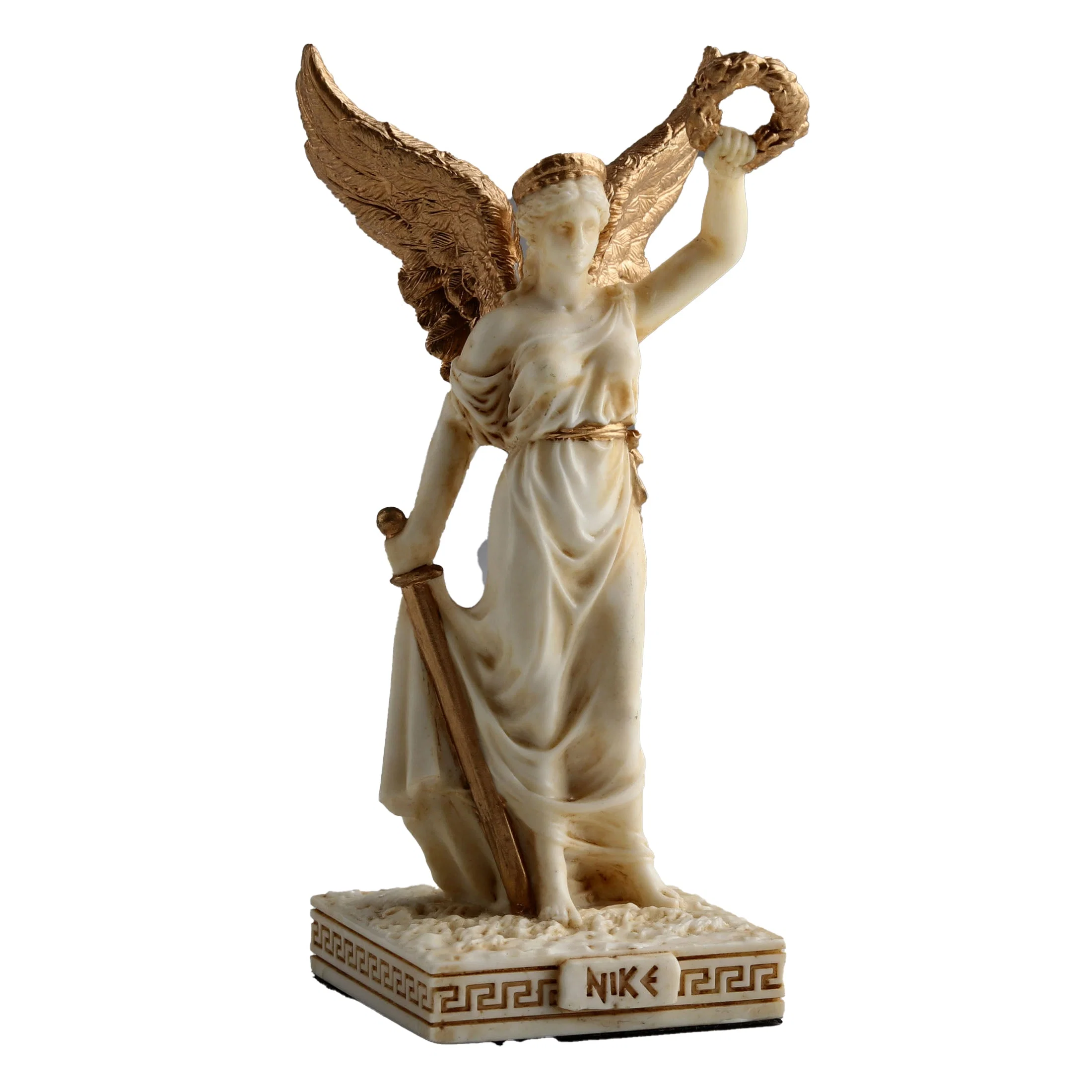 Nike Greek Goddess Of Victory 10cm Veronese White Statue — additional product image 2 from ArtStatues
