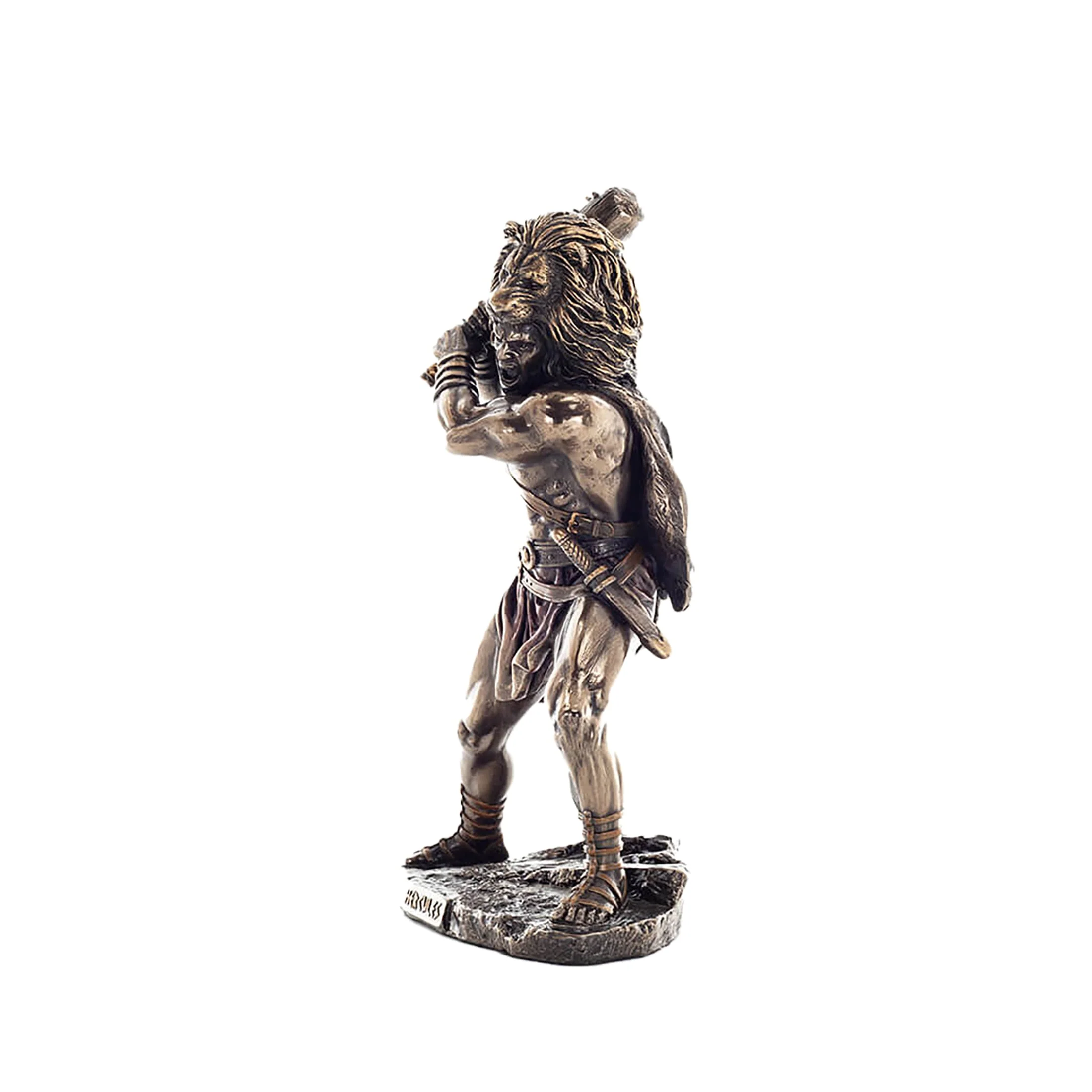 Hercules Statue – Cold-Cast Bronze, 25.5 cm Mythology Figurine — additional product image 2 from ArtStatues