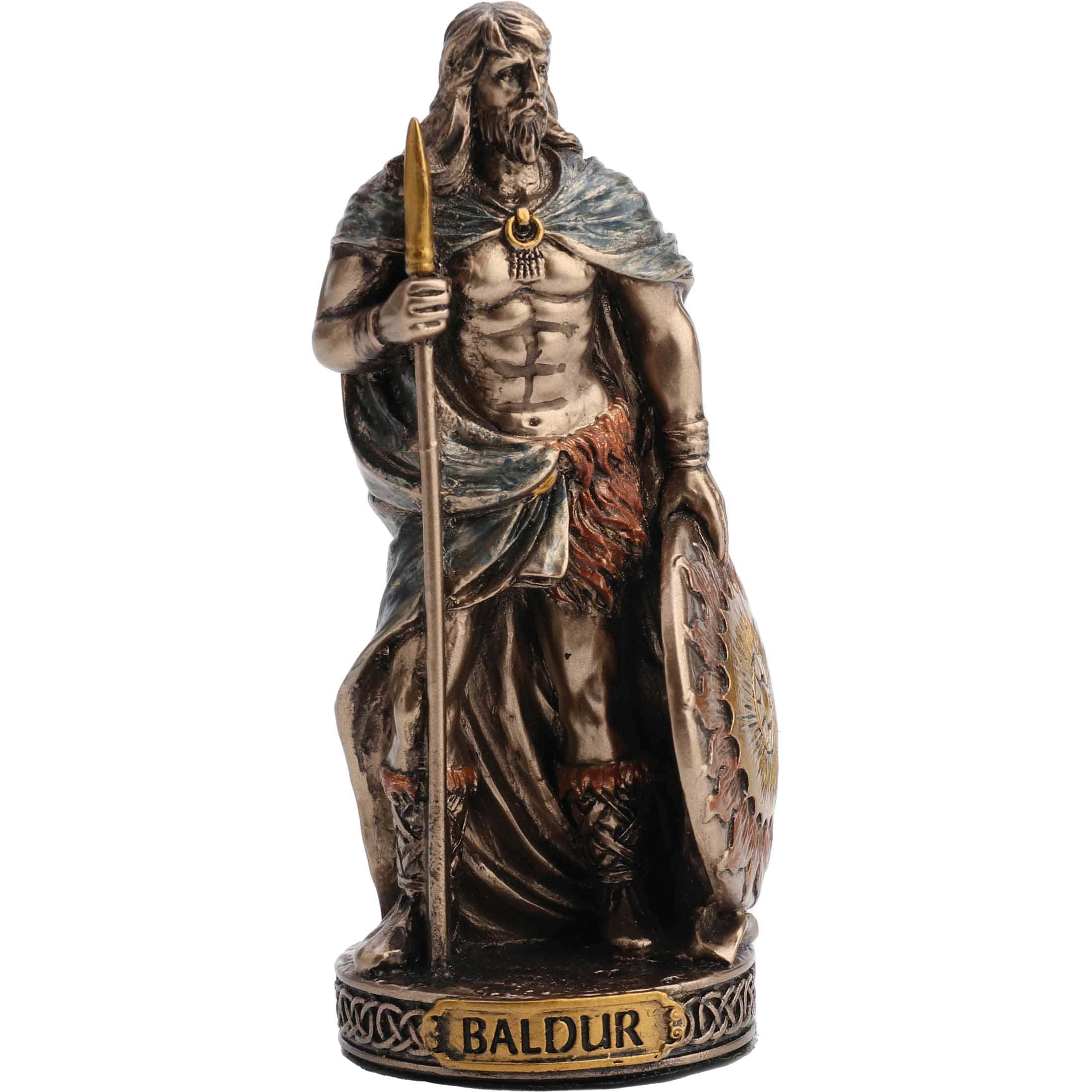 Set 12 Twelve Norse Gods Cold Cast Bronze & Resin Miniatures — additional product image 8 from ArtStatues