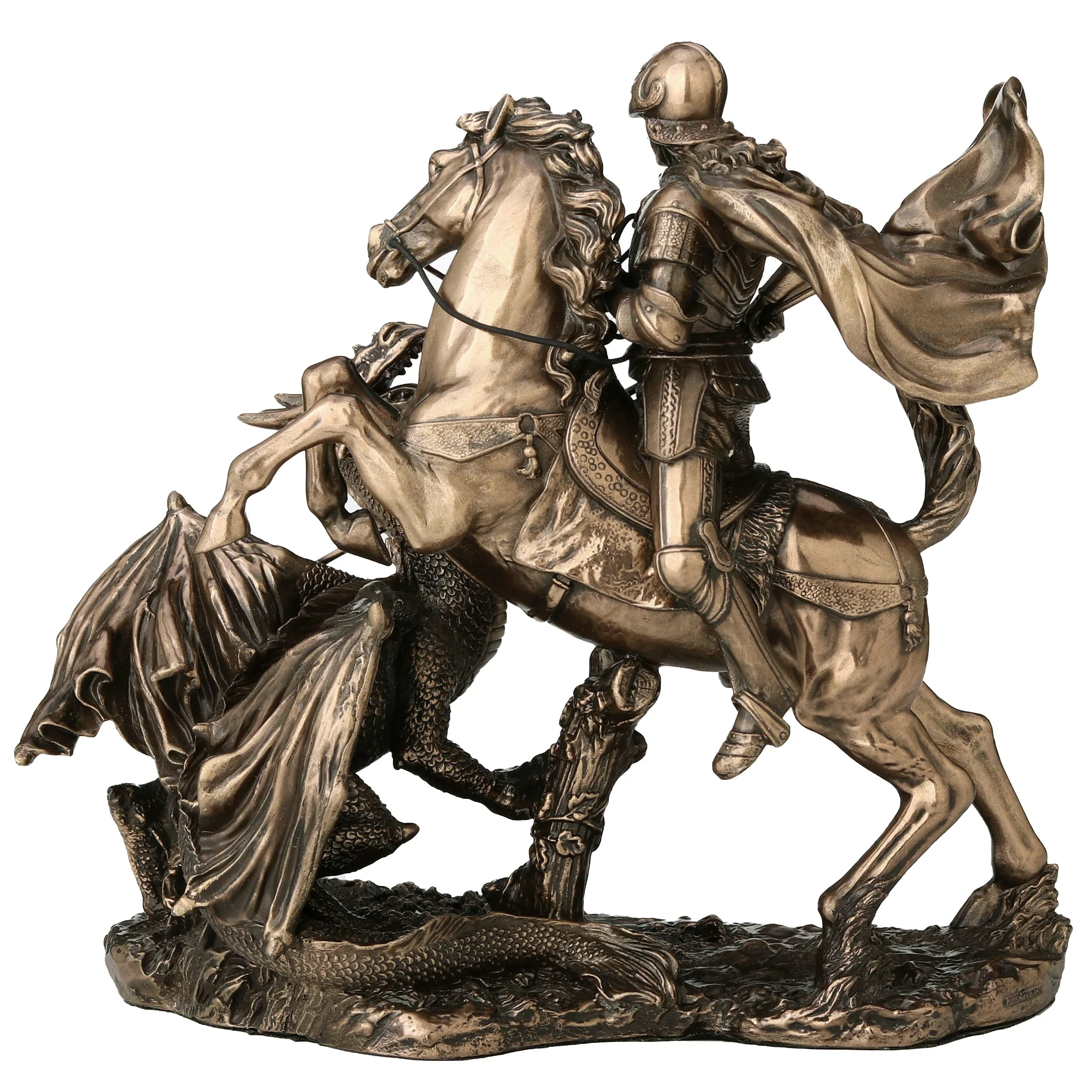 Saint George The Dragon Slayer 17cm Veronese Statue — additional product image 4 from ArtStatues