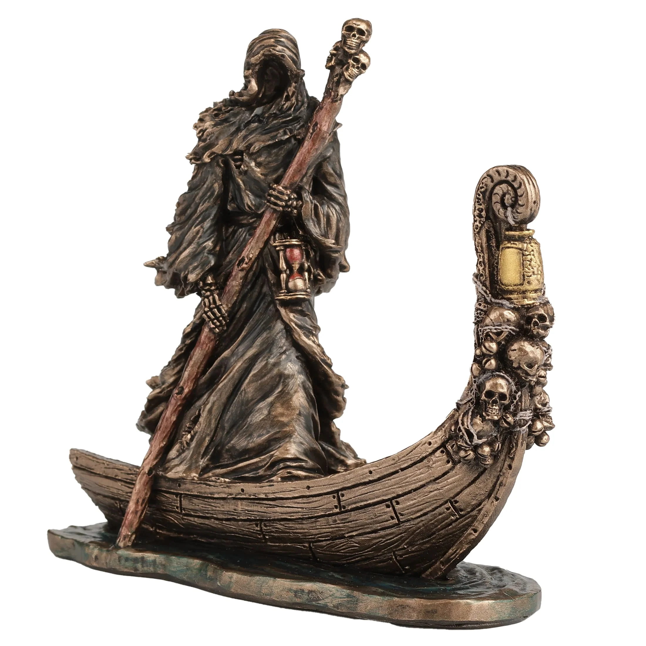 Charon Statue - 9.5 x 8.5 cm Cold-Cast Bronze Figurine by Veronese — additional product image 2 from ArtStatues