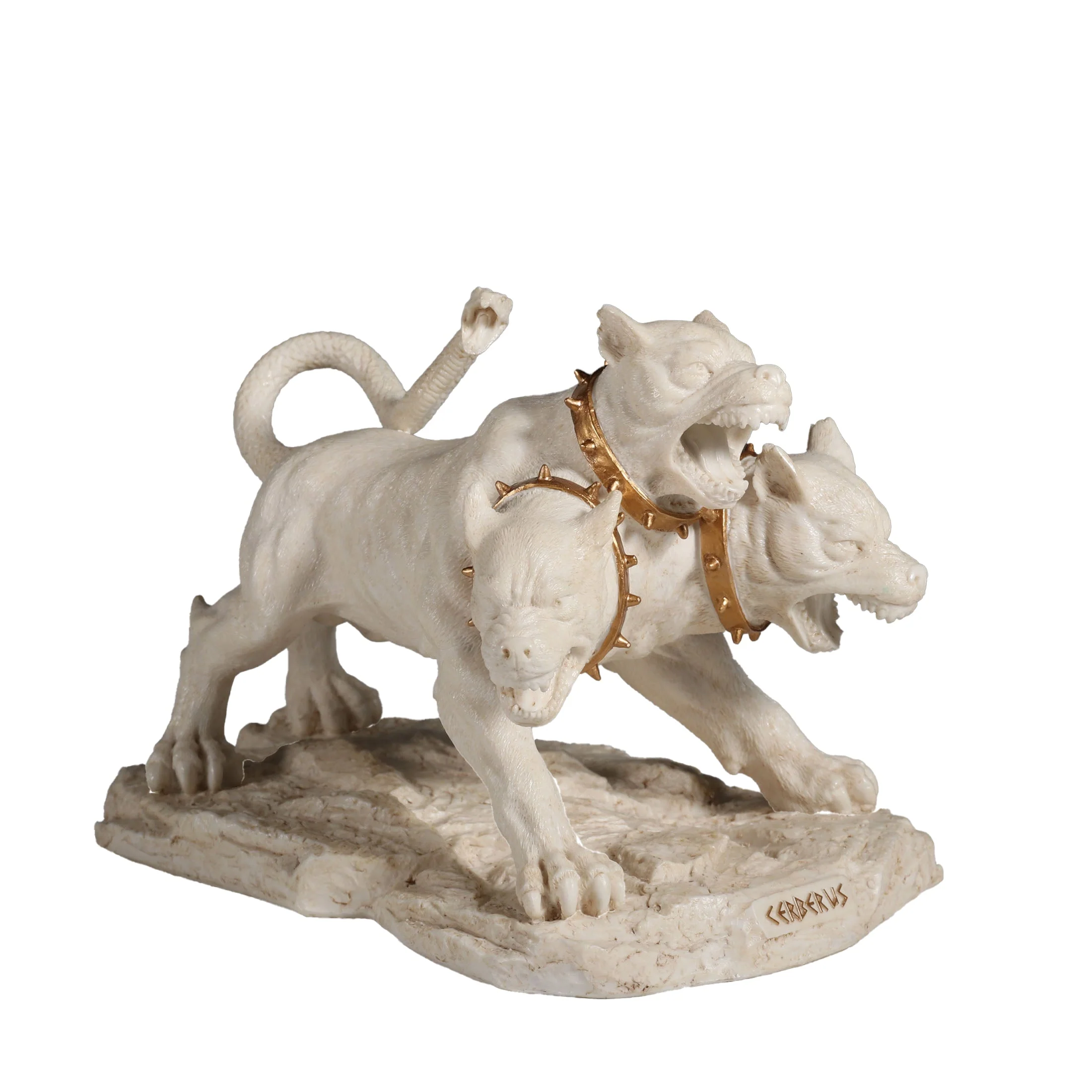 Cerberus The Three Headed Hound Of Hades 19.5cm Veronese White Statue — additional product image 3 from ArtStatues
