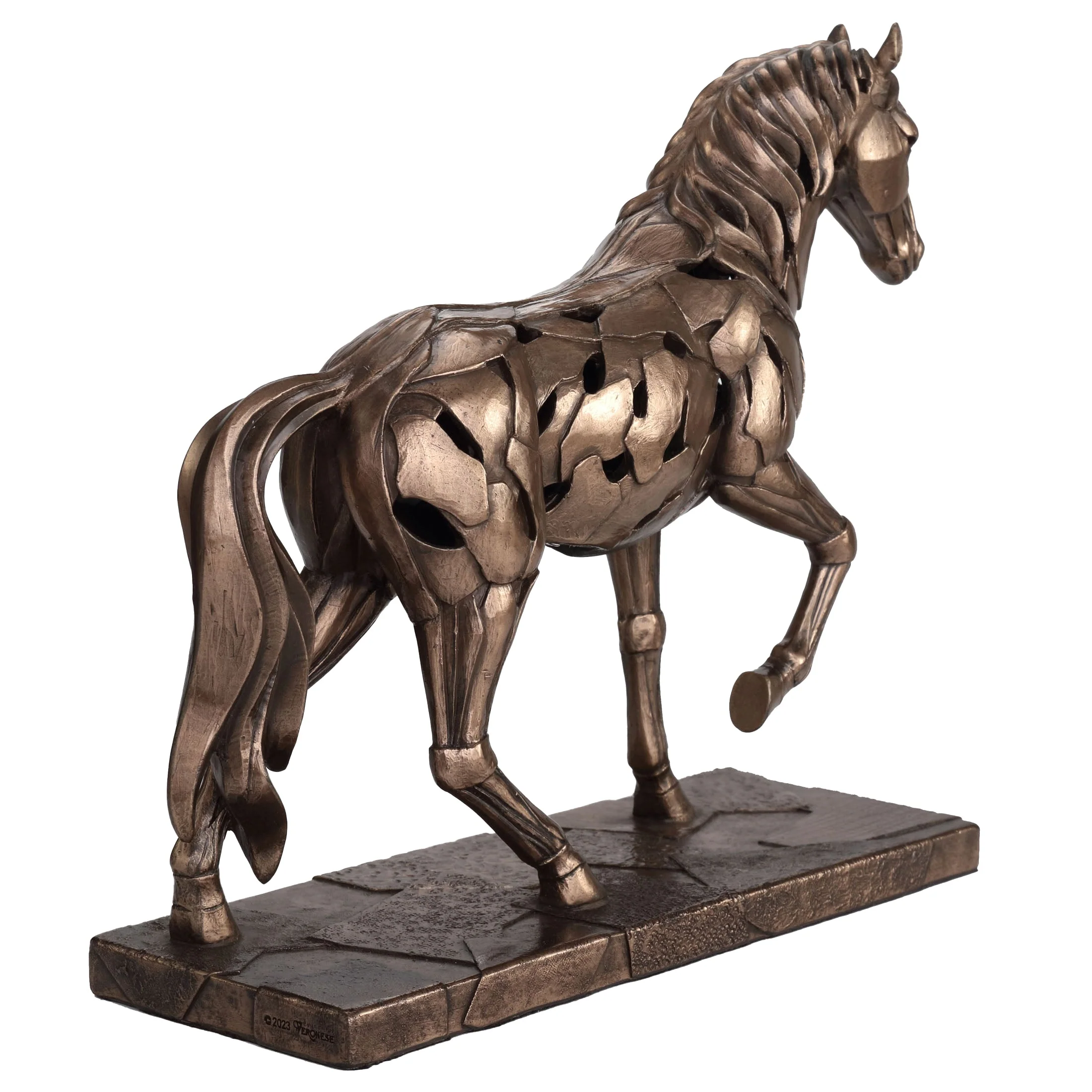 Pacing Horse Illumination 25.5cm Veronese Statue — additional product image 4 from ArtStatues