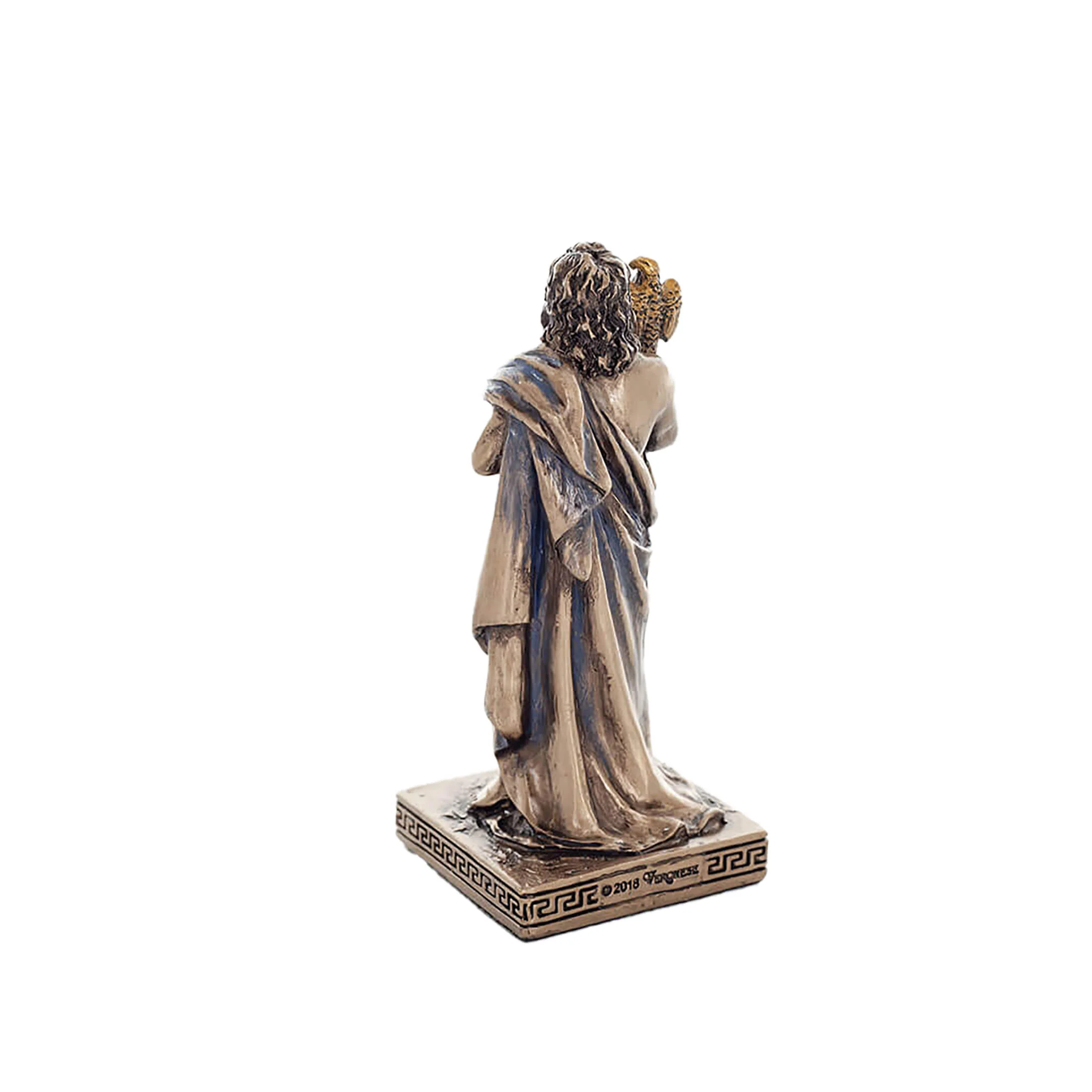 Zeus Miniature Statue – Cold-Cast Bronze, 8.5 cm — additional product image 3 from ArtStatues