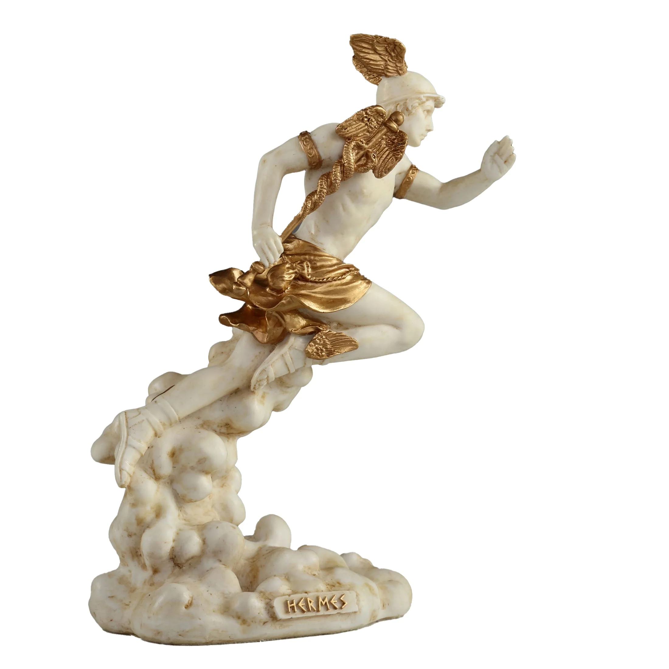 Hermes Greek Herald Of The Gods 15.5cm Veronese White Statue — additional product image 3 from ArtStatues