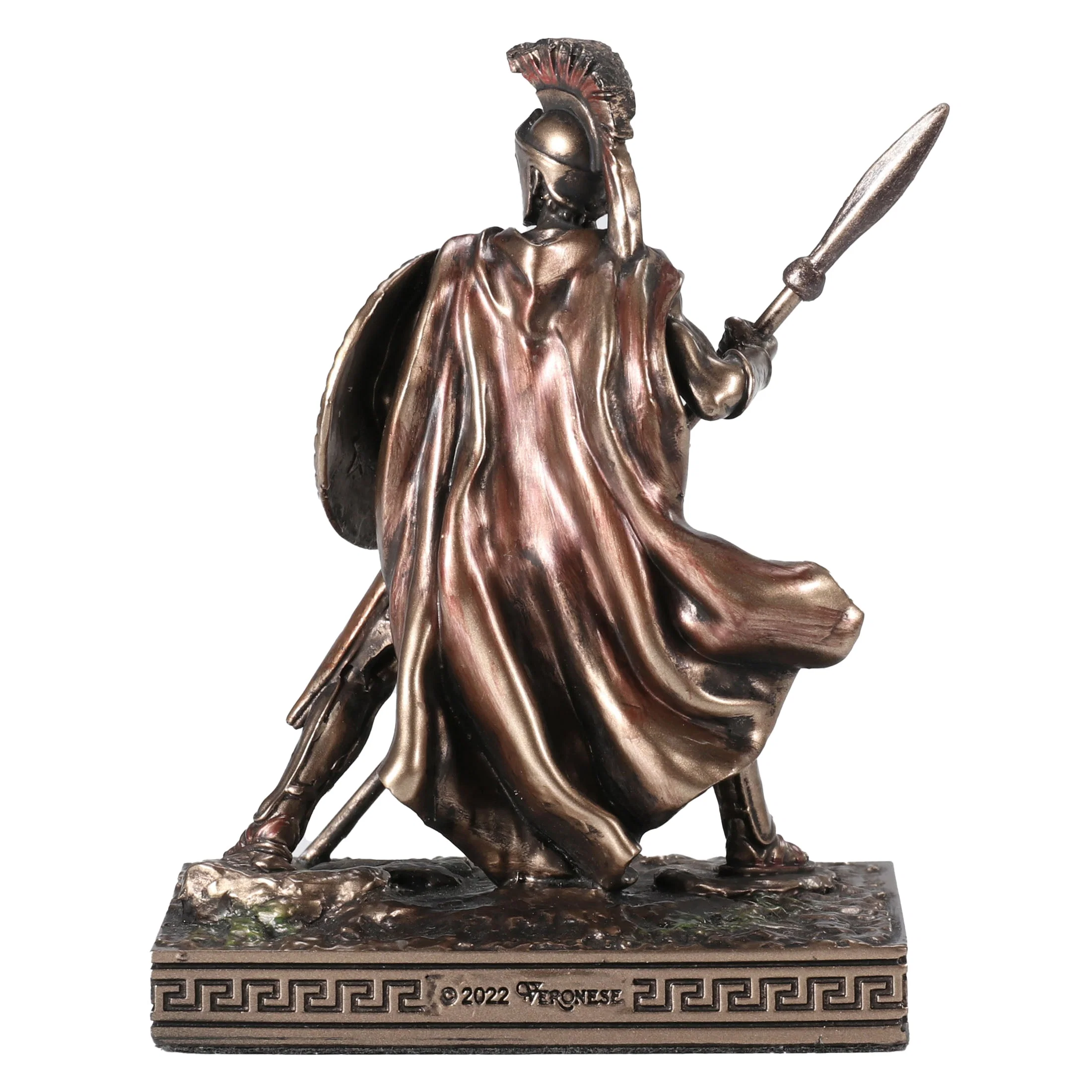 Spartan King Leonidas With Spear And Shield 7.7cm Veronese Statue — additional product image 4 from ArtStatues
