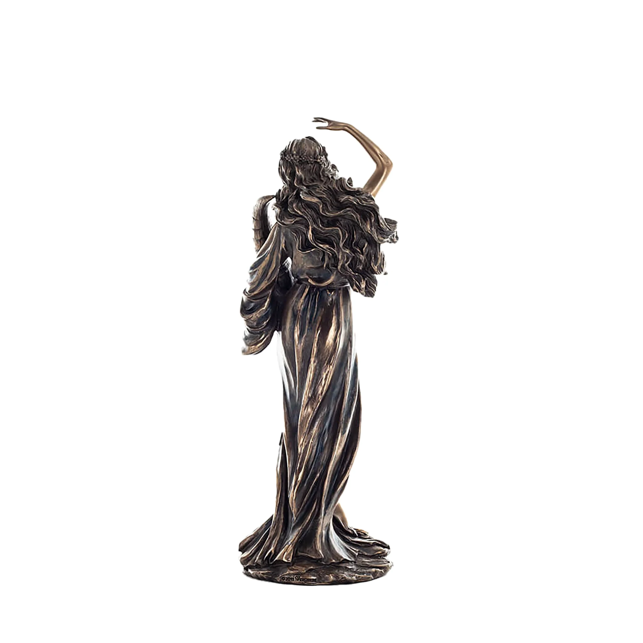 Fortuna Goddess of Luck Statue – 28cm Veronese Cold-Cast Bronze Roman Mythology Figurine — additional product image 3 from ArtStatues
