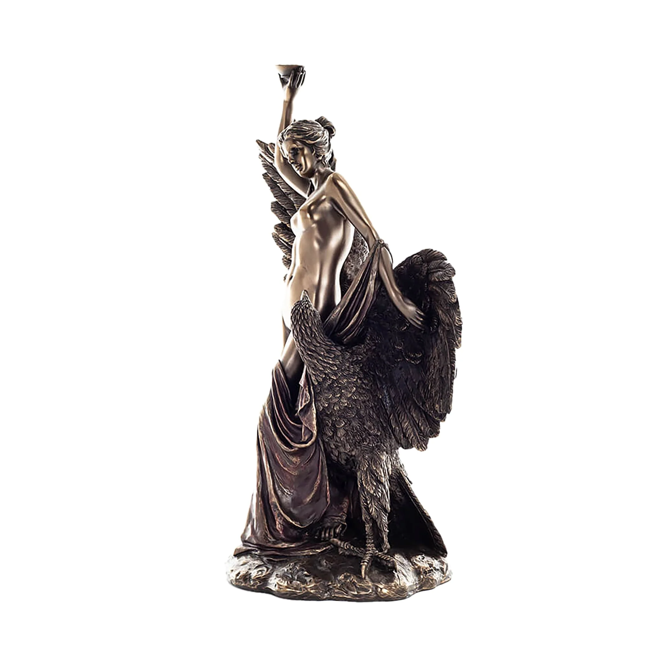 Hebe Goddess of Youth Statue – 30cm Veronese Cold-Cast Bronze Greek Mythology Figurine — additional product image 2 from ArtStatues