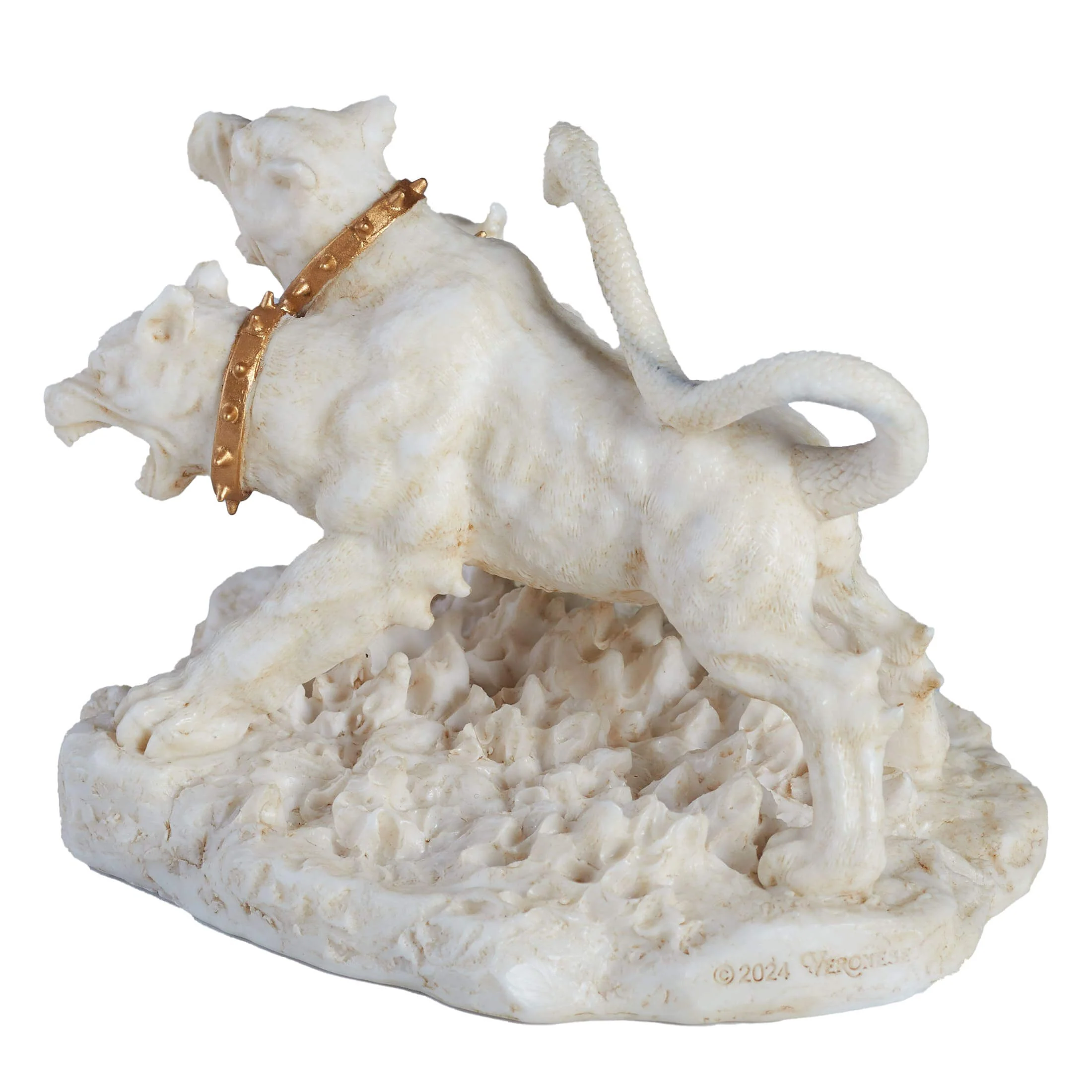 Cerberus The Three Headed Hound Of Hades 11cm White Veronese Statue — additional product image 3 from ArtStatues