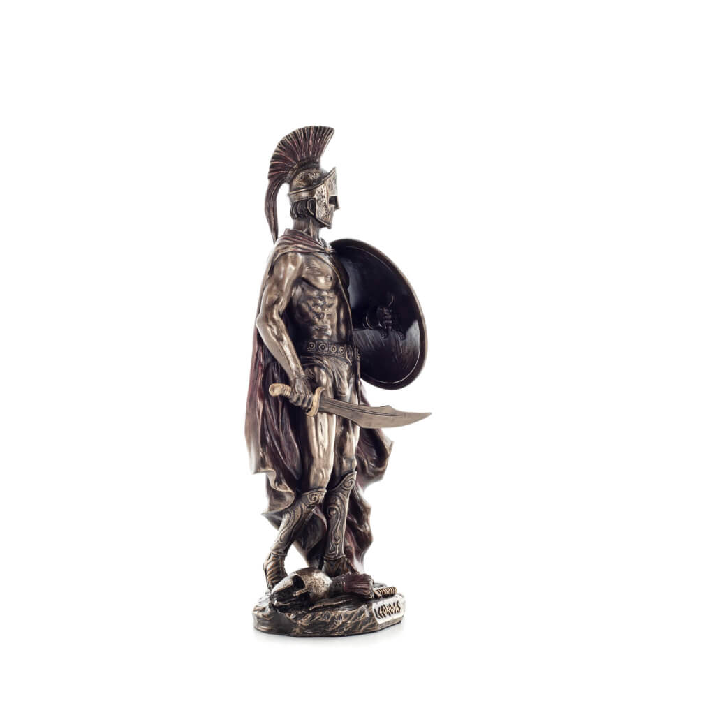 Leonidas Greek Spartan King Statue 27cm Veronese Statue — additional product image 3 from ArtStatues