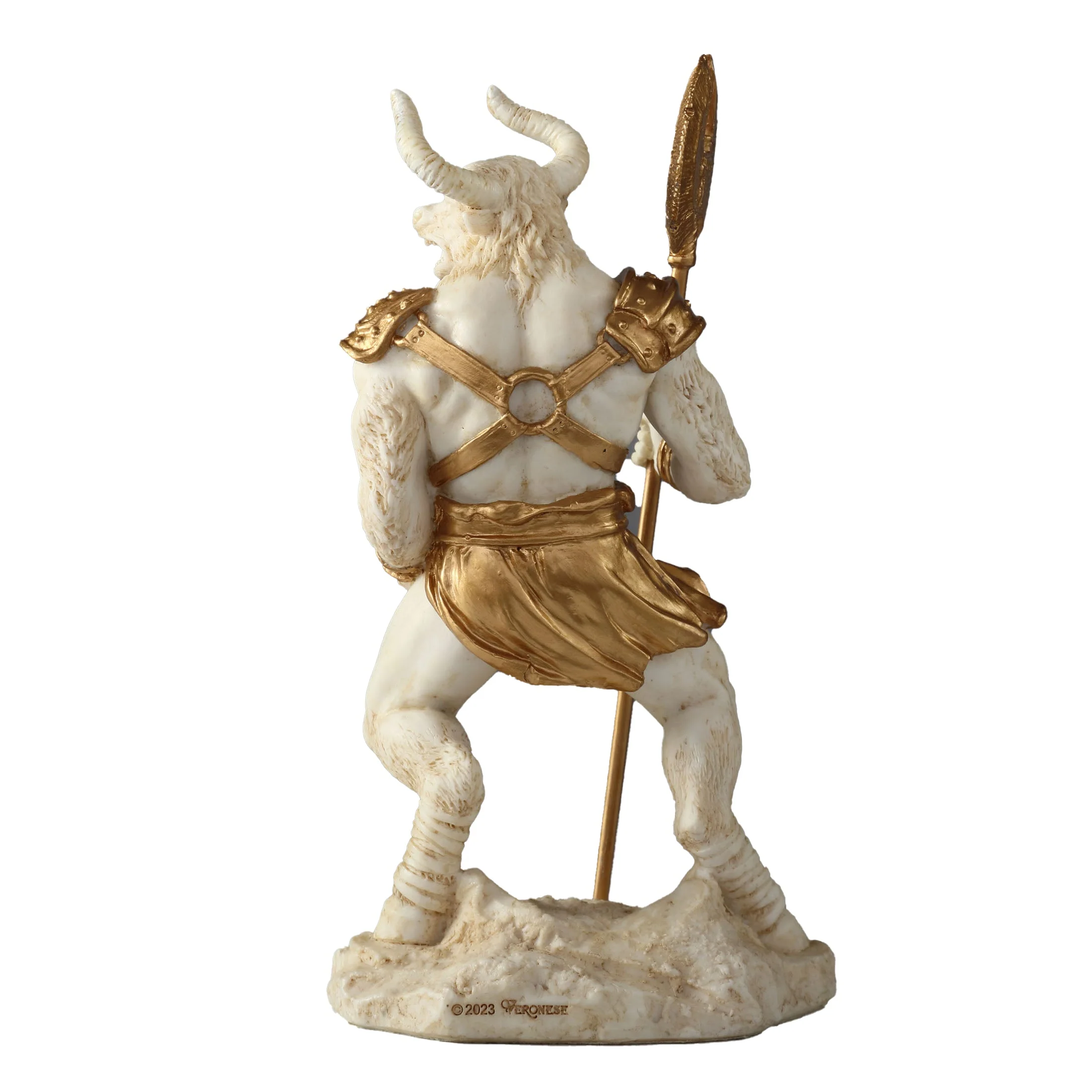 Minotaur The Greek Labyrinth Beast 17cm Veronese White Statue — additional product image 4 from ArtStatues