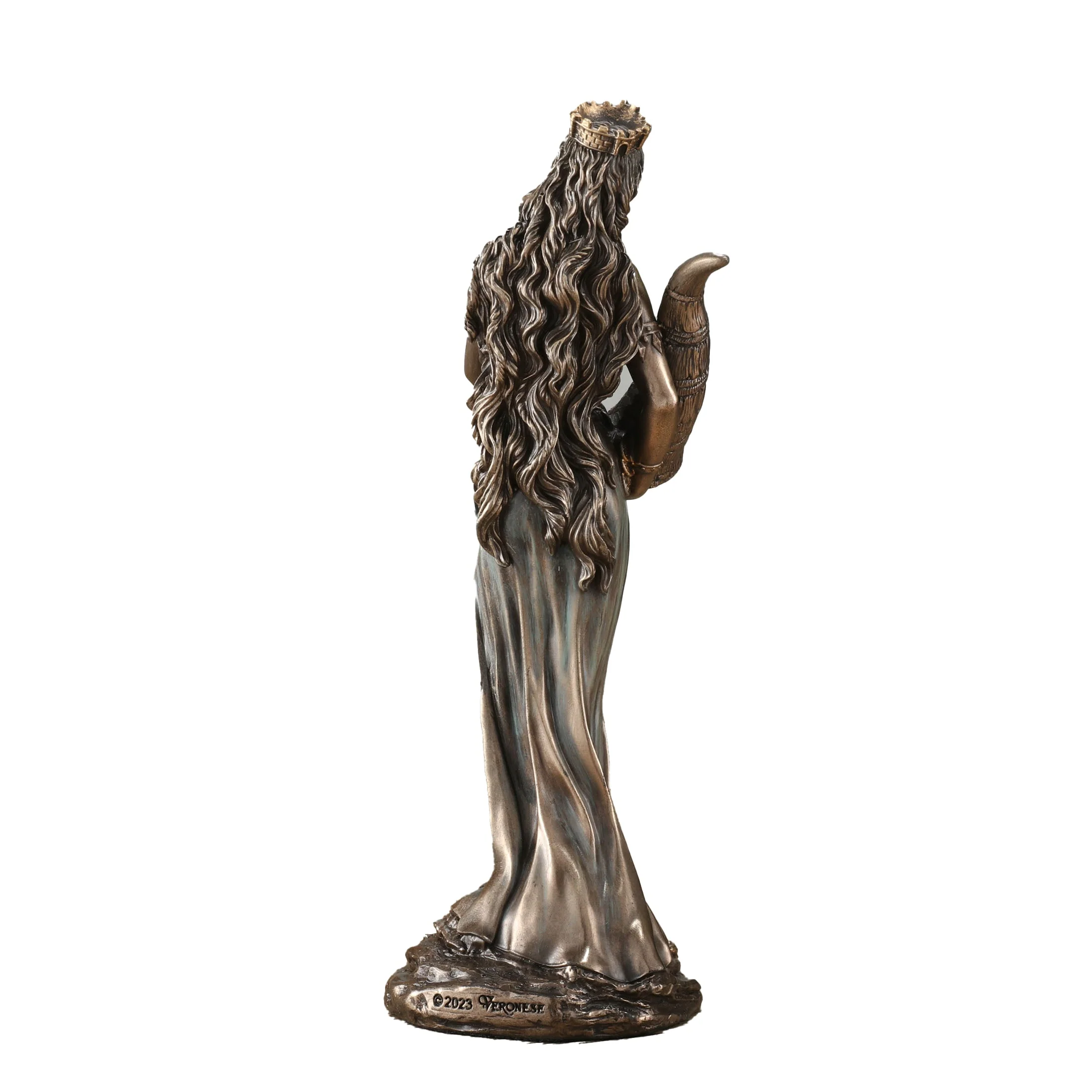 Fortuna - Tyche The Greek Goddess Of Fortune And Luck 15.5cm Veronese Statue — additional product image 4 from ArtStatues