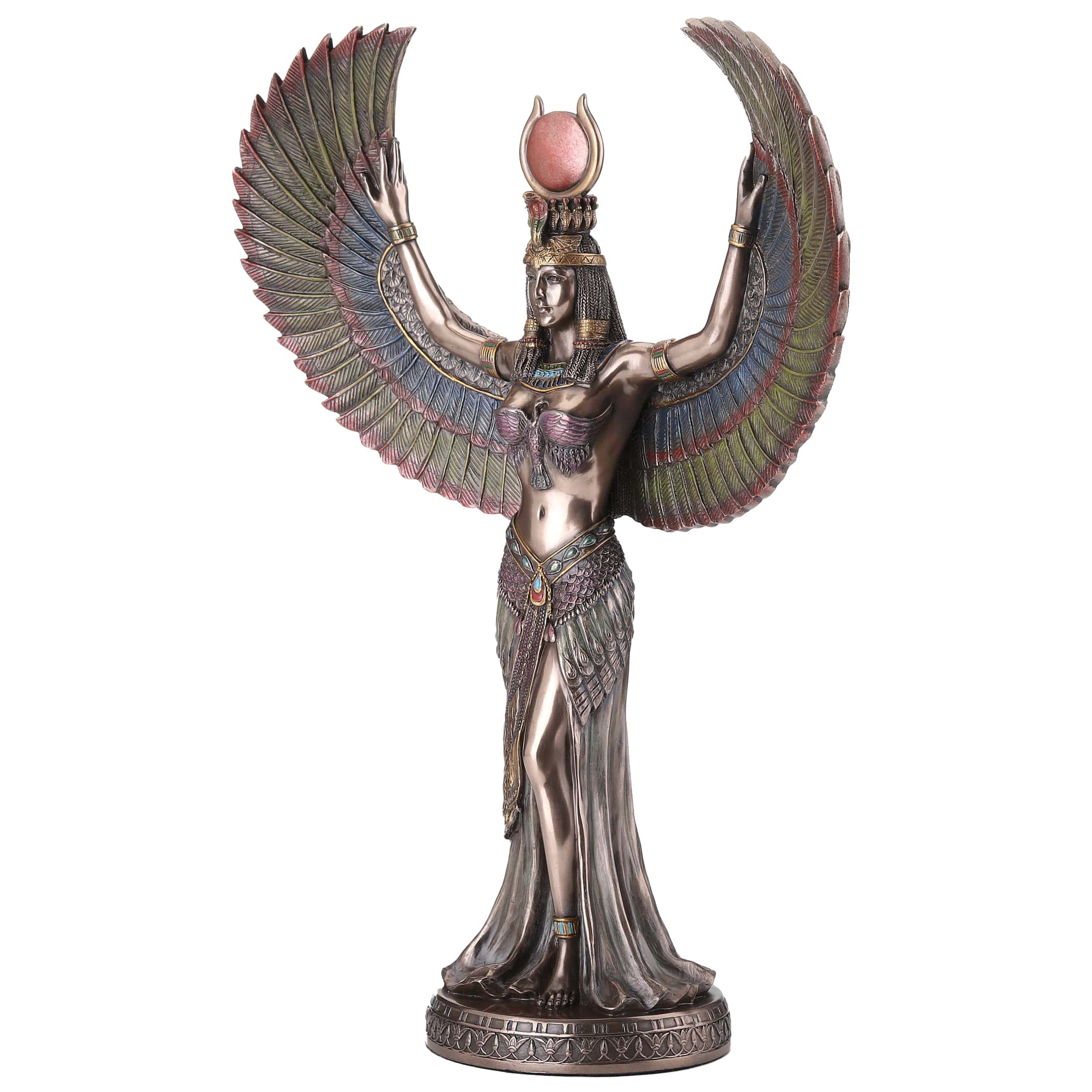Isis Egyptian God 34cm Bronze Resin Veronese Statue — additional product image 2 from ArtStatues