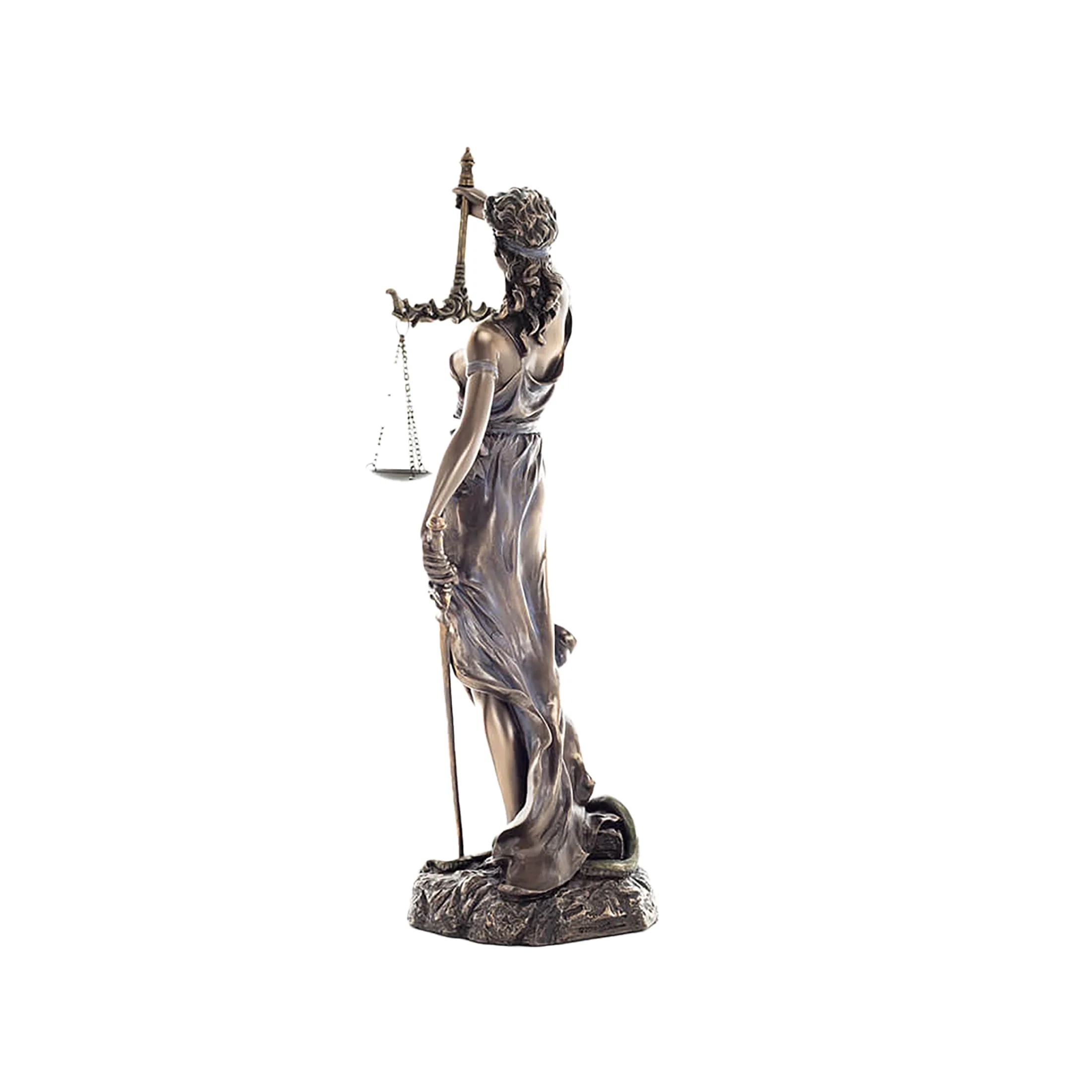 Themis Goddess of Justice Bronze Statue – 30 cm Greek Figurine — additional product image 3 from ArtStatues