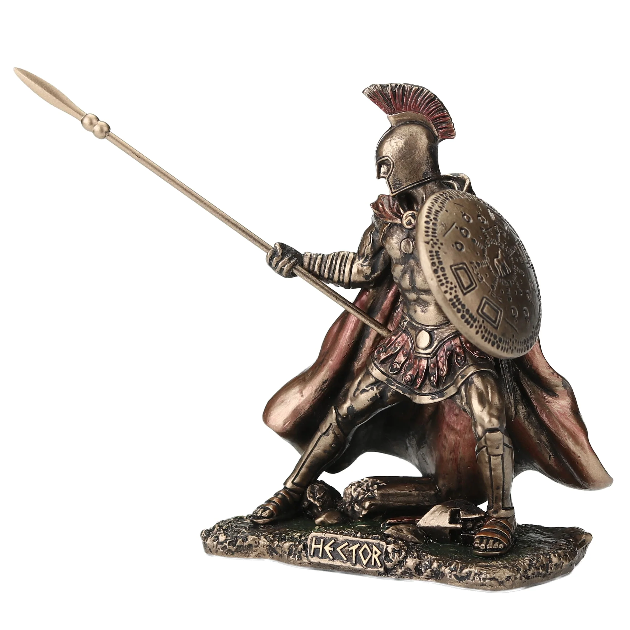 Hector Trojan Warrior Statue – Veronese, 9.5 cm — additional product image 2 from ArtStatues