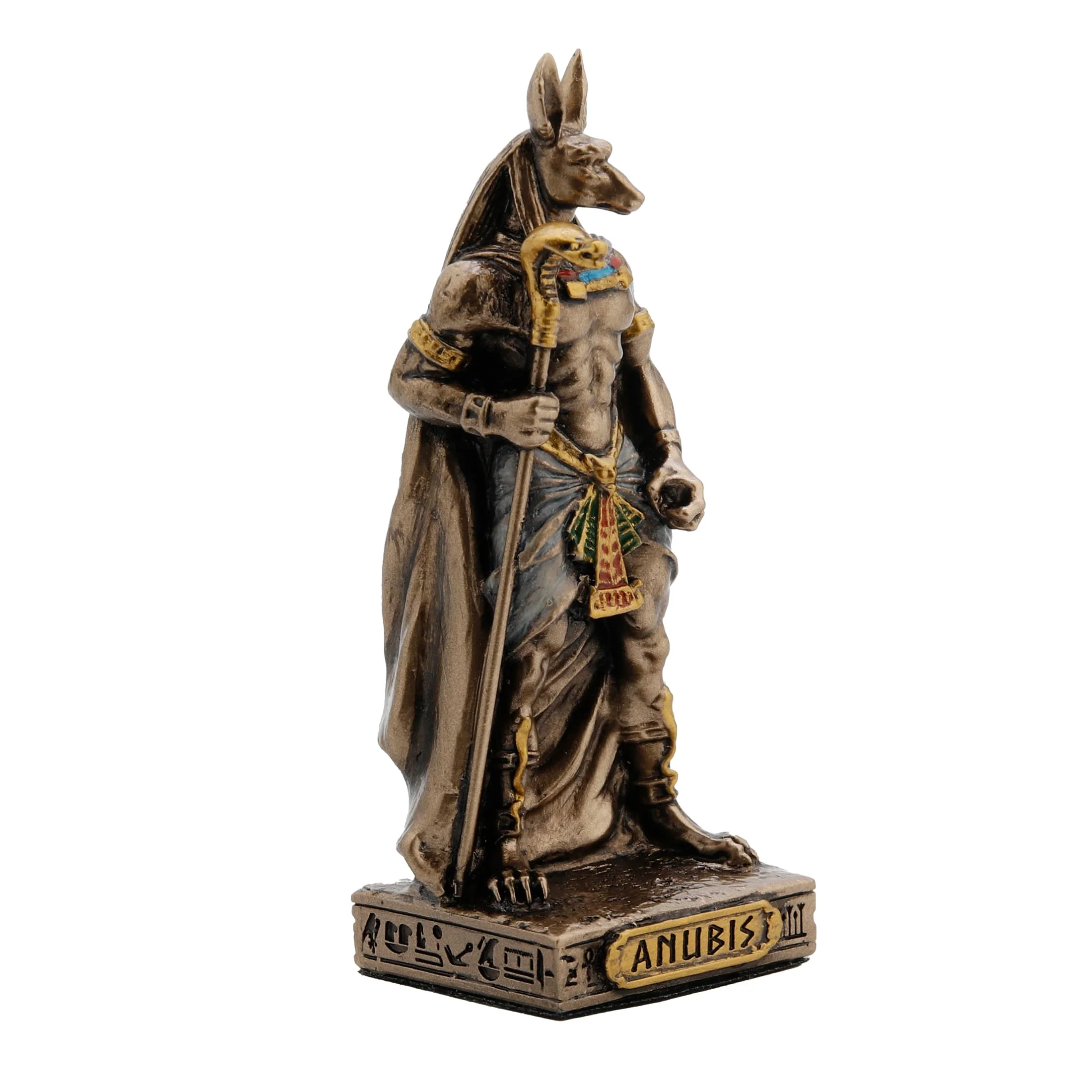 Anubis Egyptian God Statue – Cold-Cast Bronze, 8.5 cm — additional product image 2 from ArtStatues