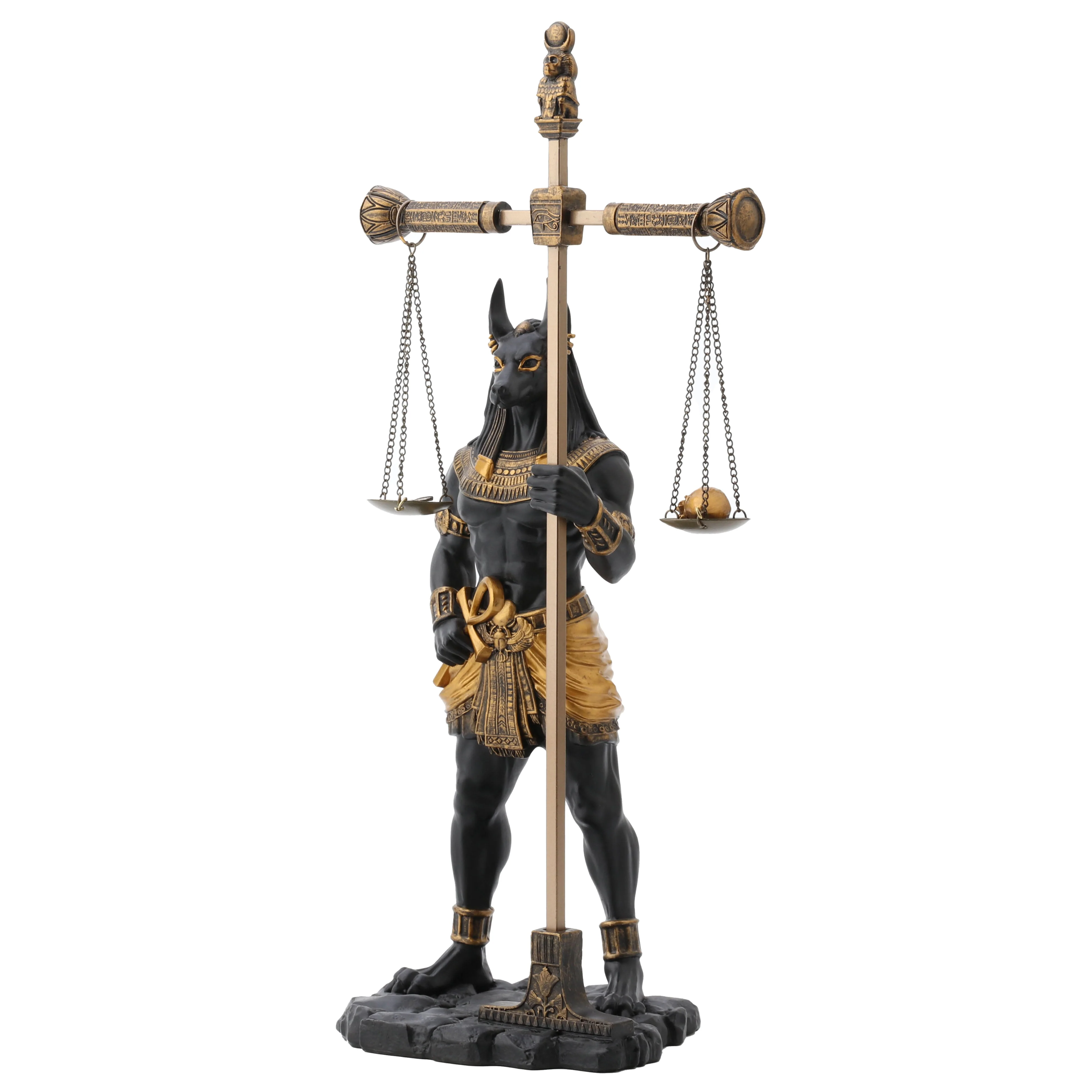 Anubis Holding Scale 33cm Veronese Black Statue — additional product image 2 from ArtStatues