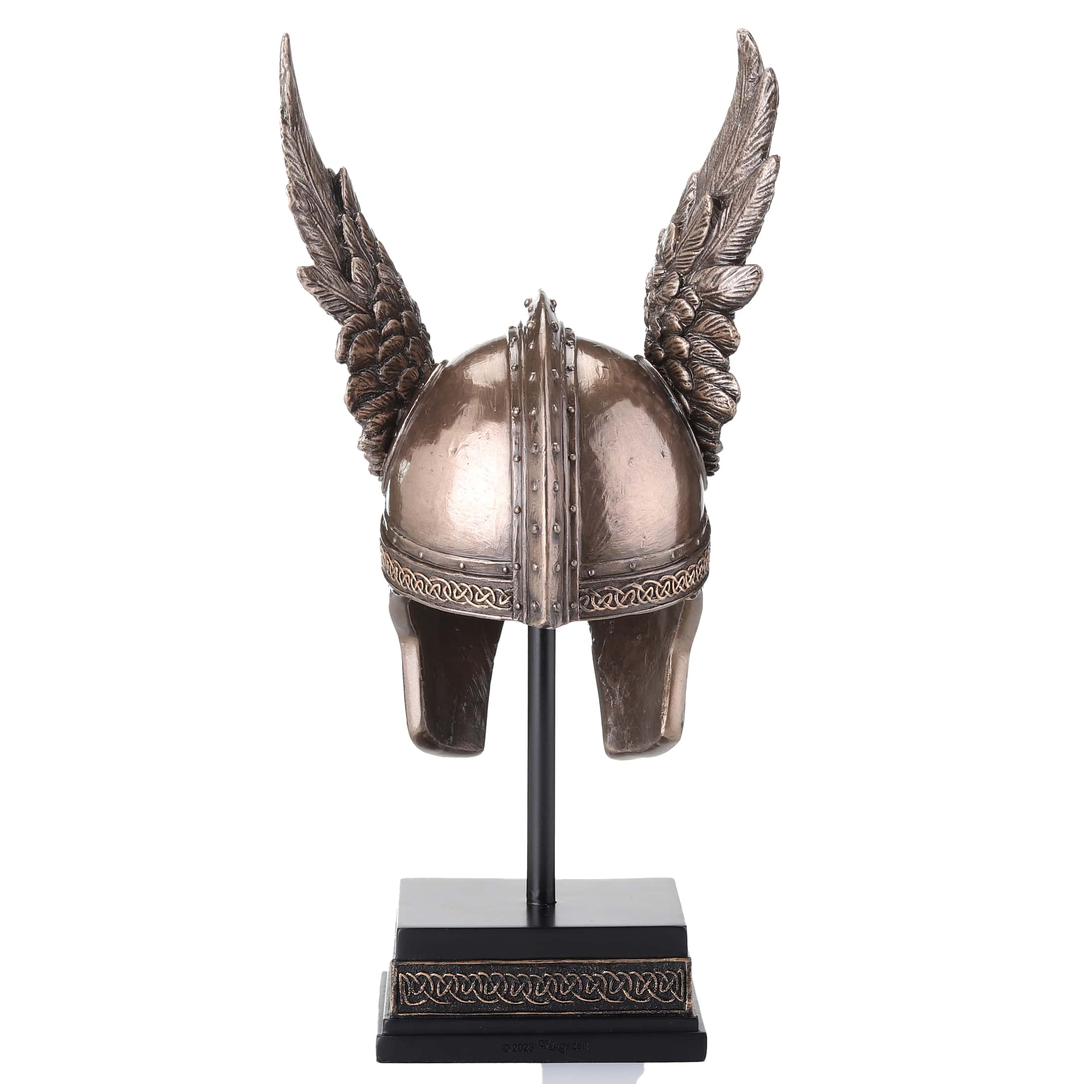 Norse Winged Helmet of Odin 24cm Resin Bronze Veronese Statue — additional product image 3 from ArtStatues