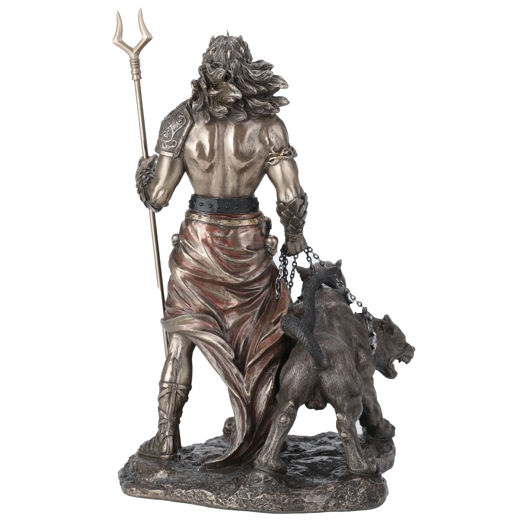 Hades Greek God Of The Underworld With Cerberus 30cm Veronese Statue — additional product image 3 from ArtStatues