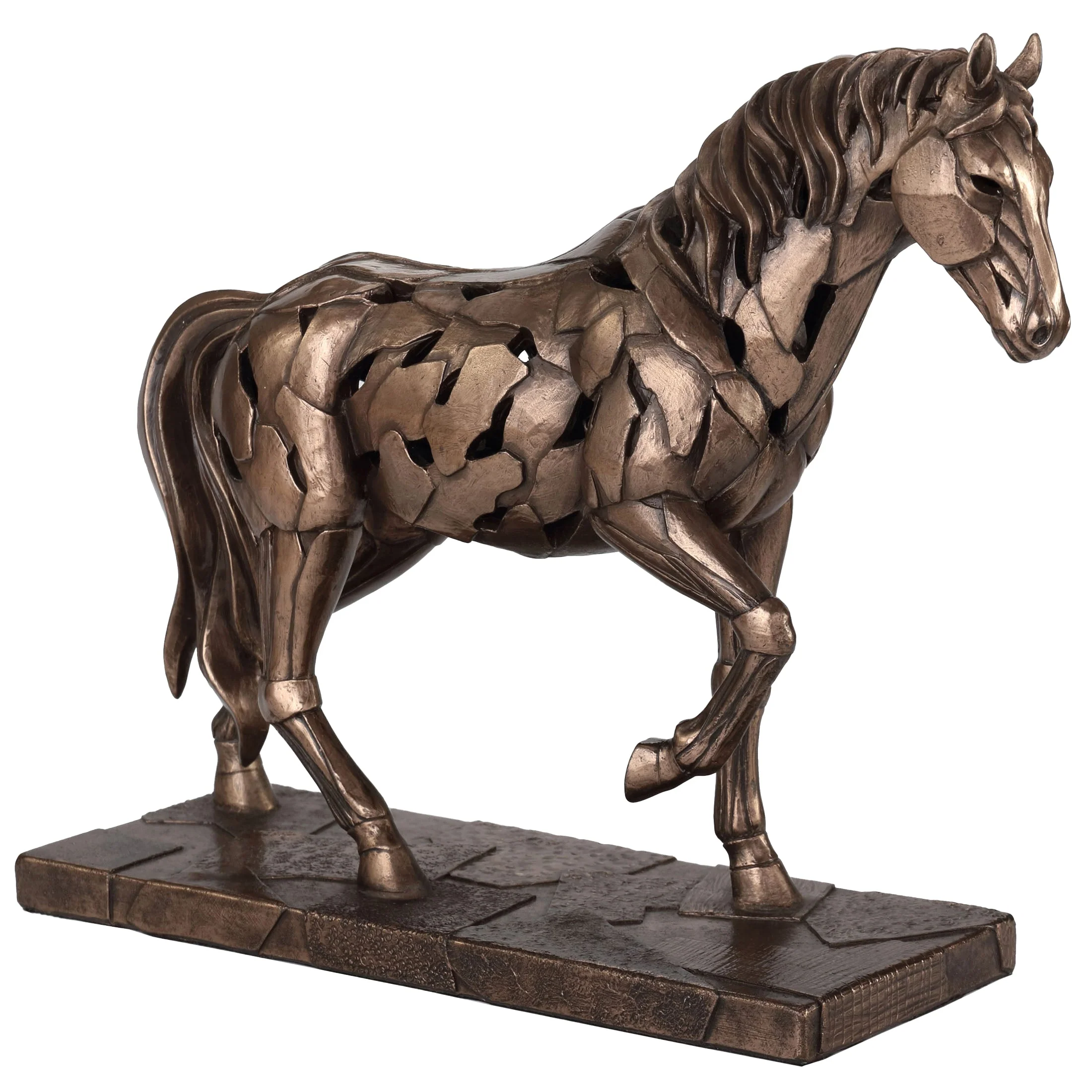 Pacing Horse Illumination 25.5cm Veronese Statue — additional product image 3 from ArtStatues