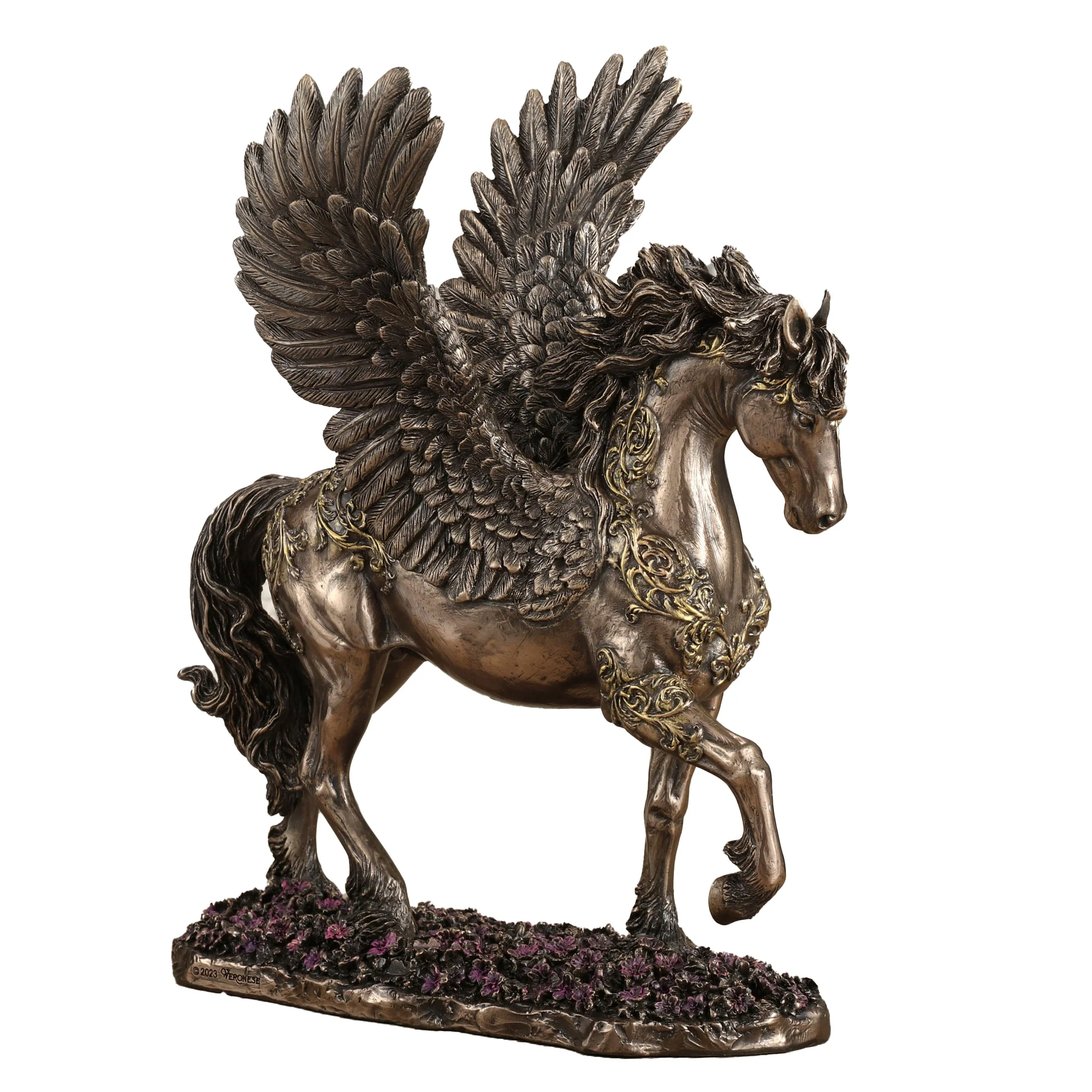 Divine Pegasus 27cm Veronese Statue — additional product image 3 from ArtStatues