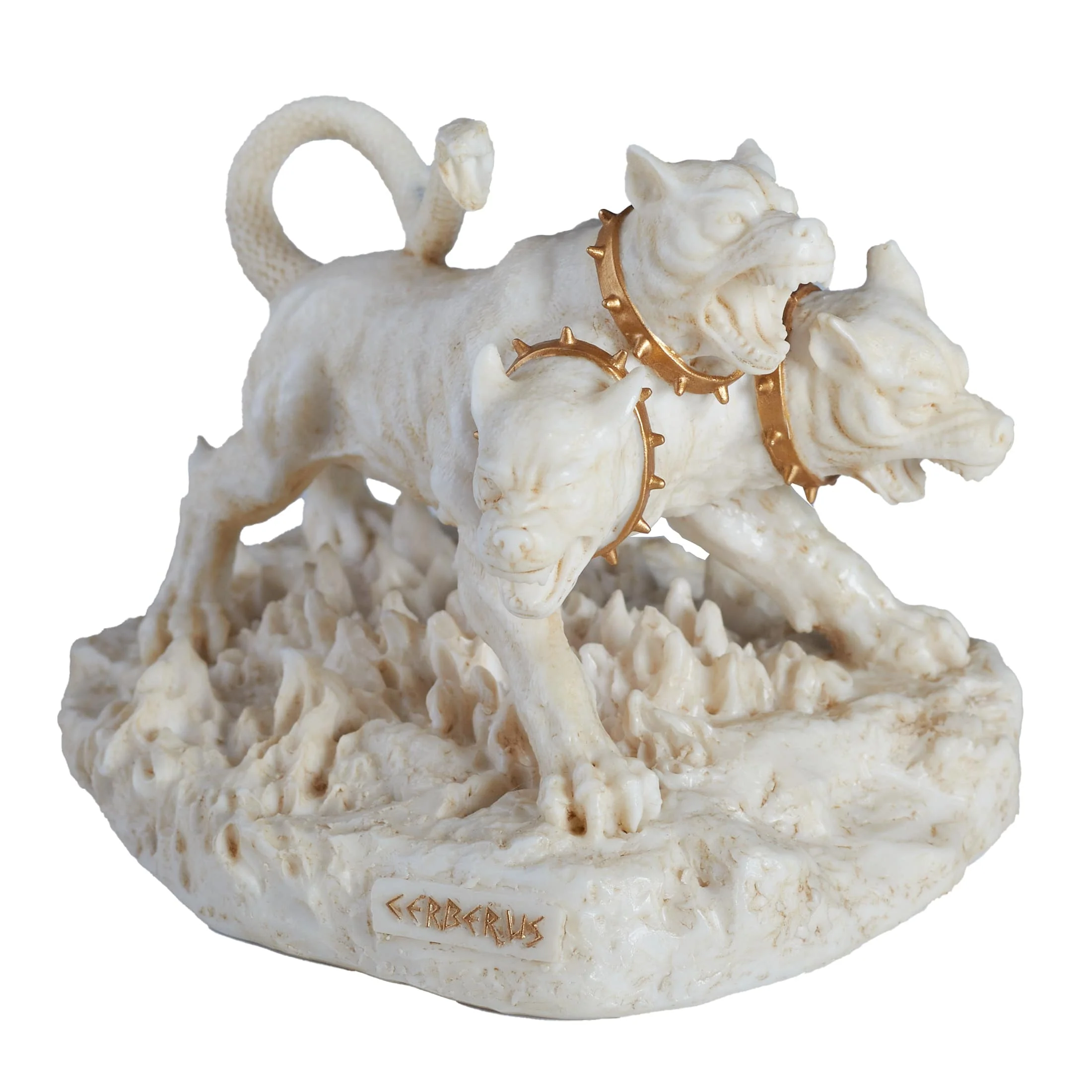 Cerberus The Three Headed Hound Of Hades 11cm White Veronese Statue — additional product image 4 from ArtStatues