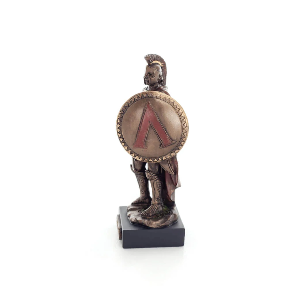 Leonidas Greek Spartan King Miniature Statue 12cm Veronese Statue — additional product image 2 from ArtStatues