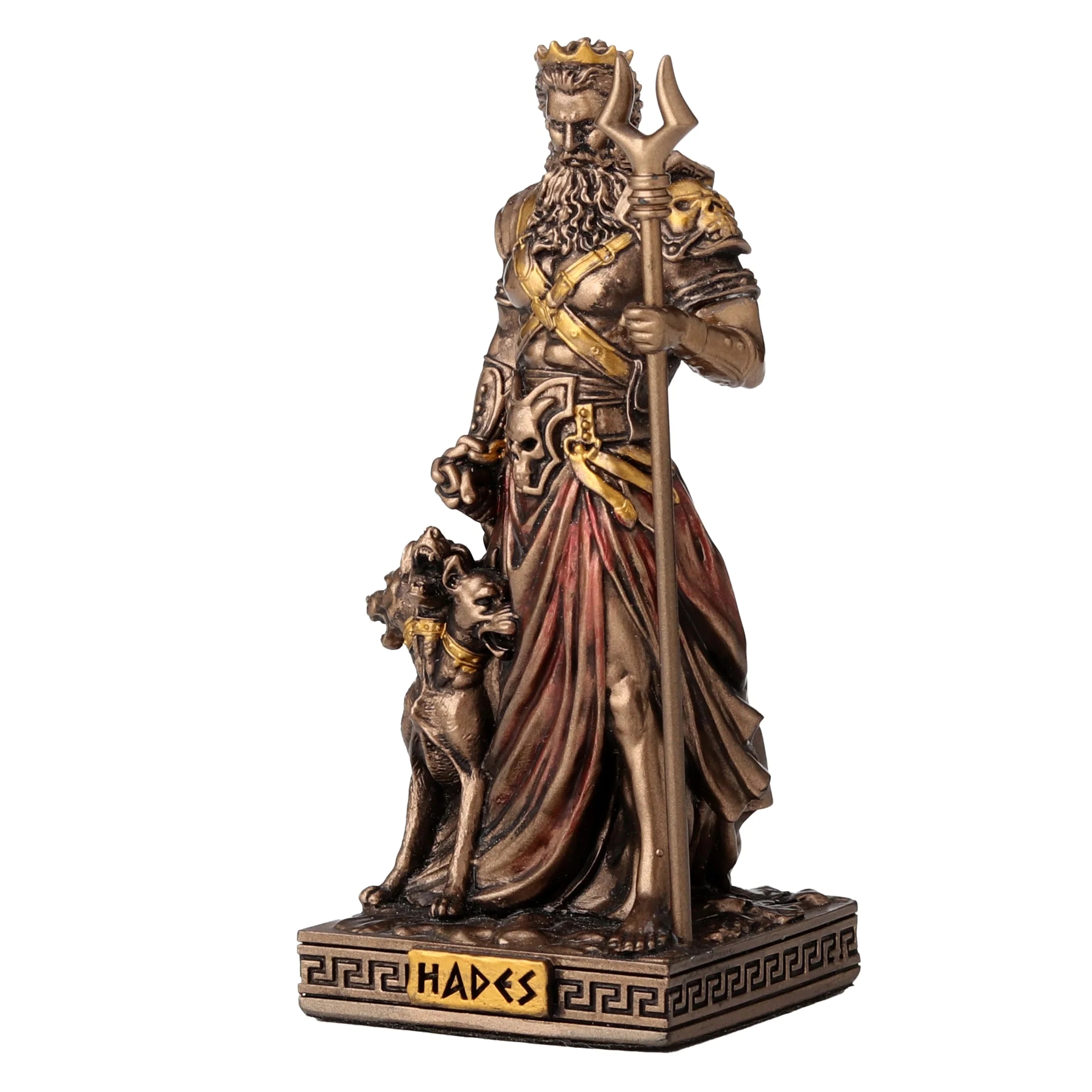 Hades Greek God Of Underworld 9.2cm Veronese Statue — additional product image 3 from ArtStatues