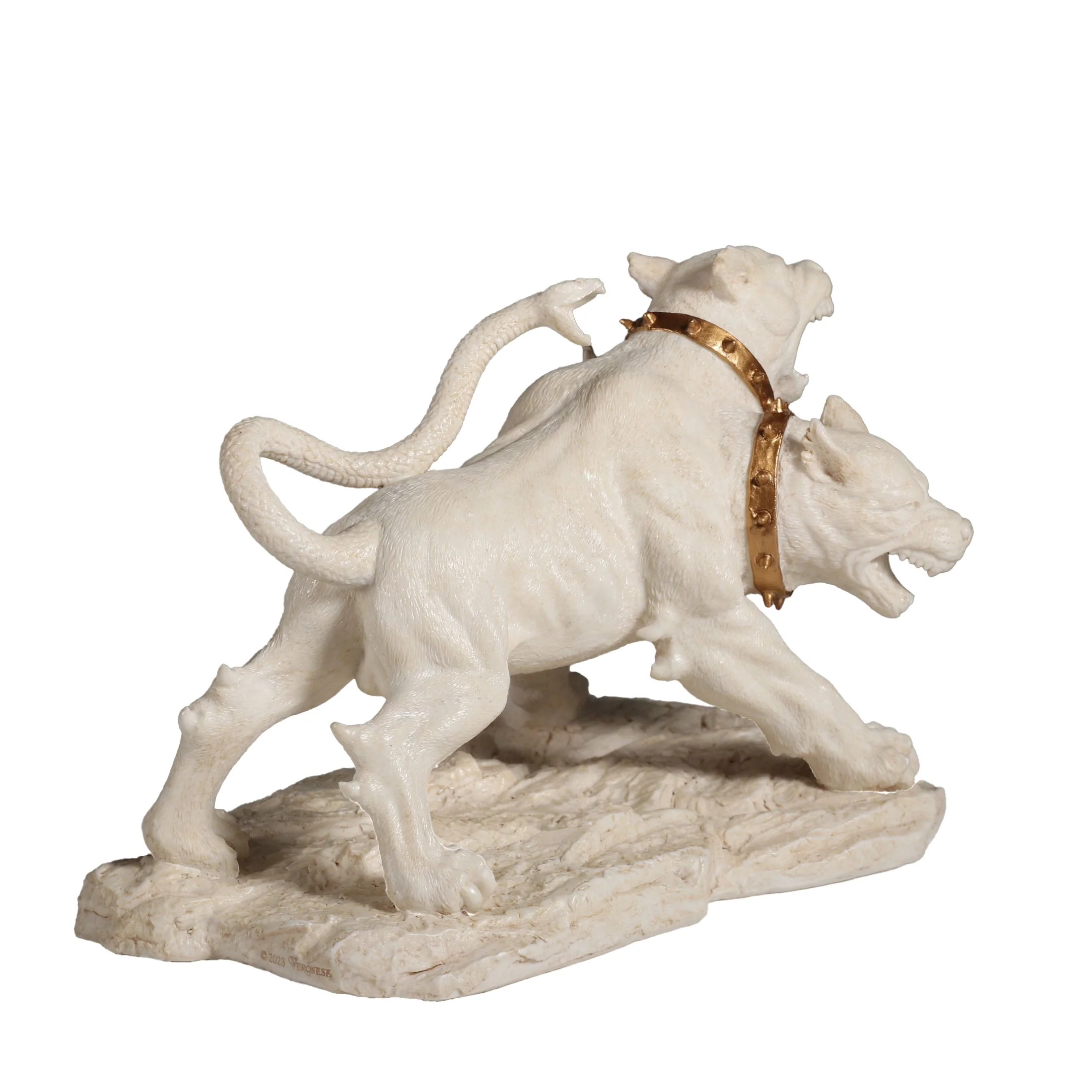 Cerberus The Three Headed Hound Of Hades 19.5cm Veronese White Statue — additional product image 4 from ArtStatues