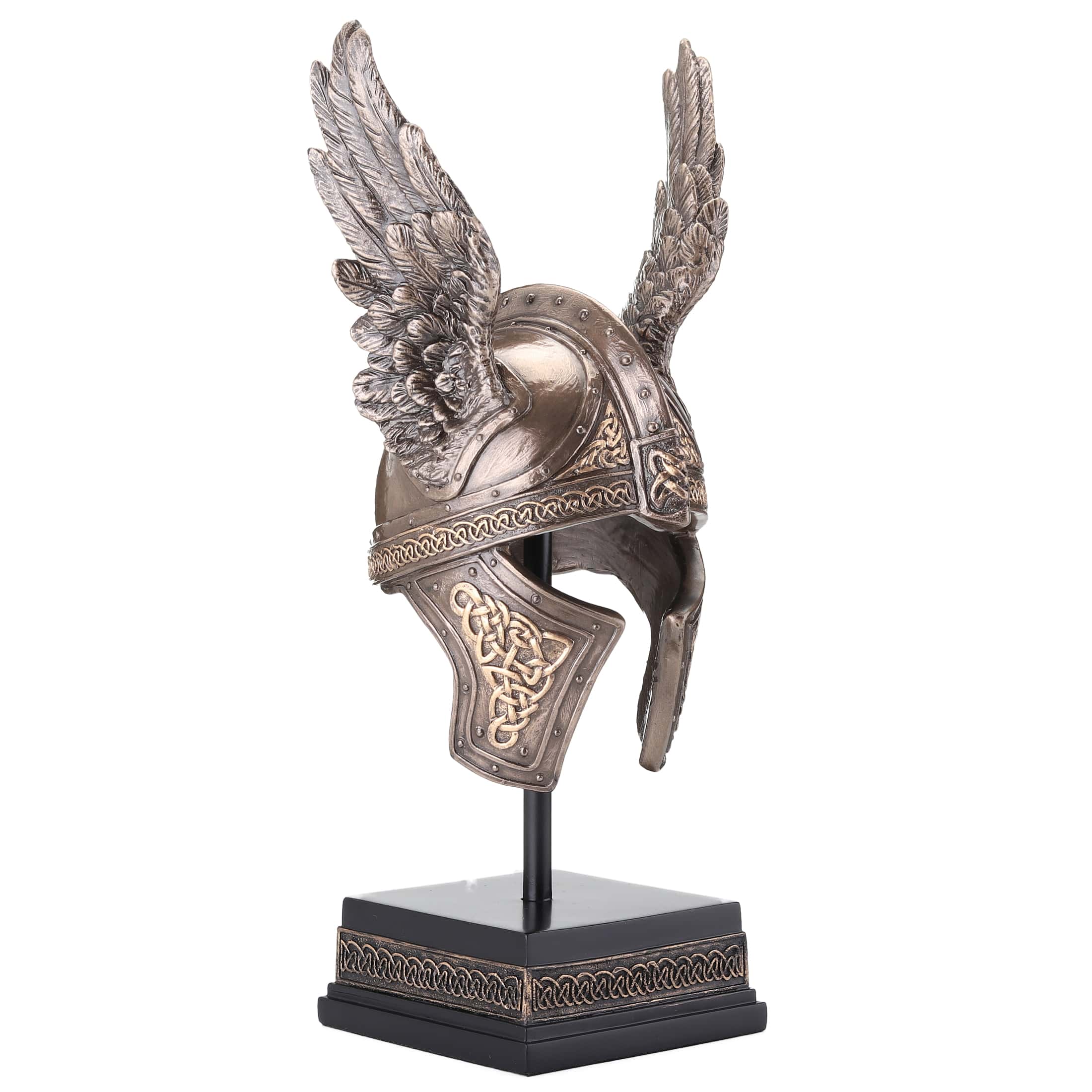 Norse Winged Helmet of Odin 24cm Resin Bronze Veronese Statue — additional product image 4 from ArtStatues