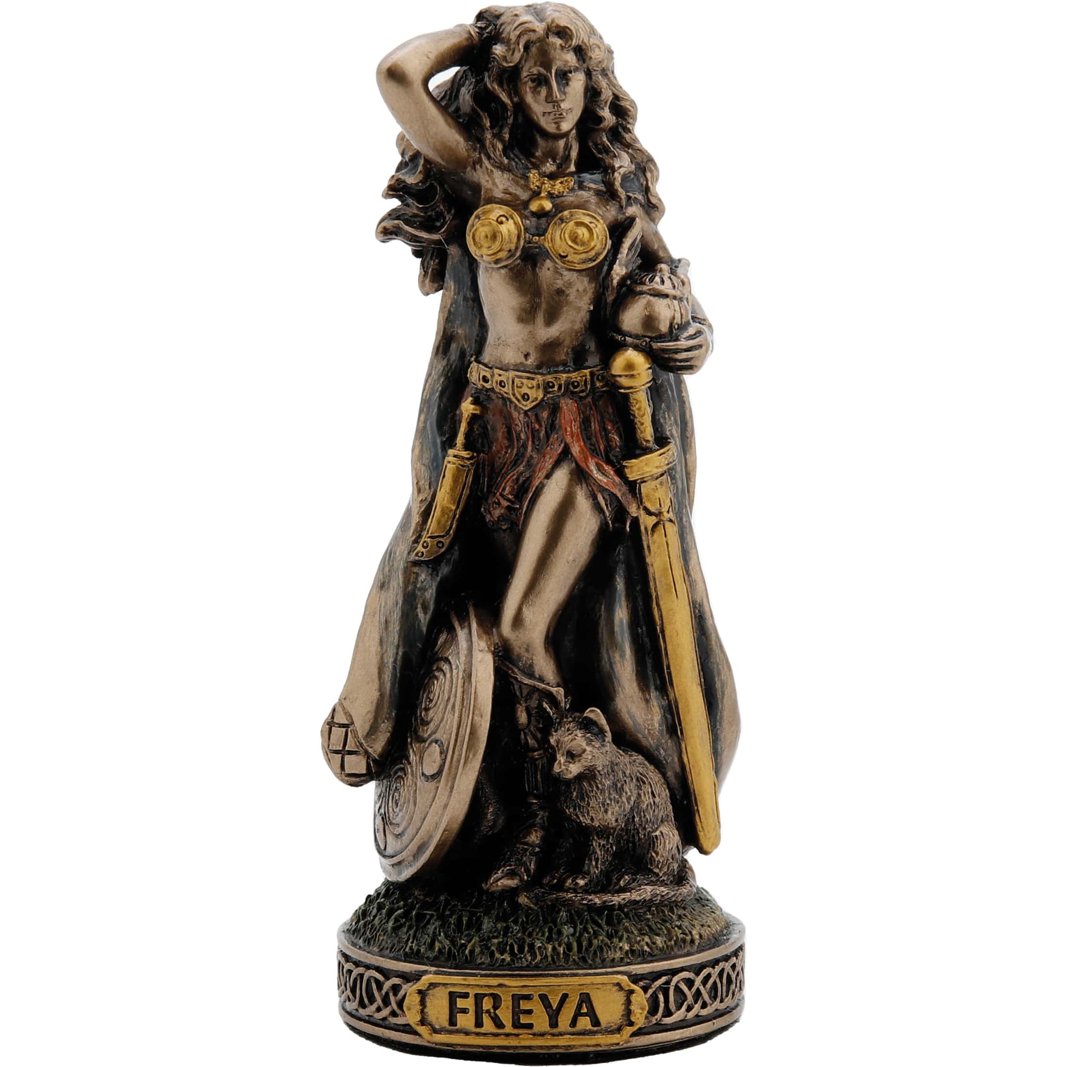 Set 12 Twelve Norse Gods Cold Cast Bronze & Resin Miniatures — additional product image 5 from ArtStatues