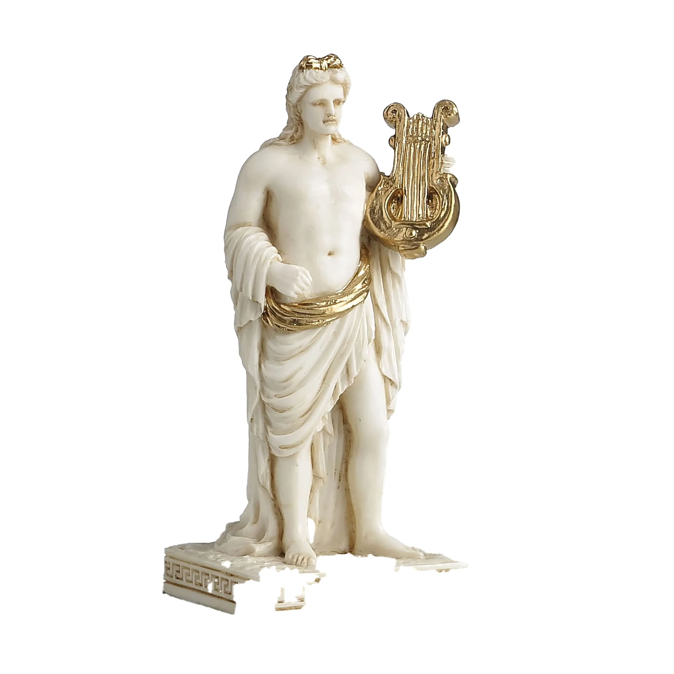 Apollo Resin Statue with Lyre – 30 cm — additional product image 2 from ArtStatues