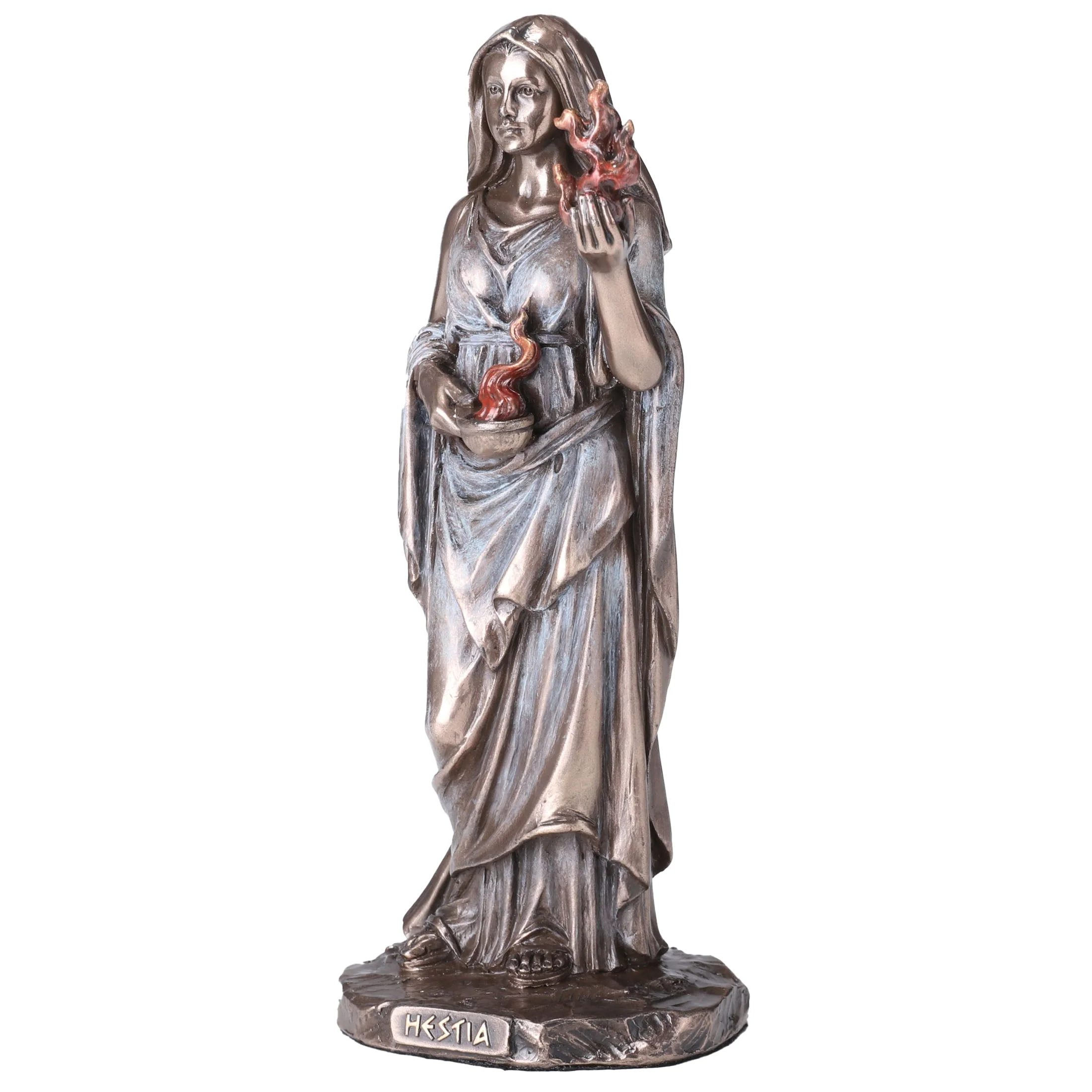 Hestia Greek Goddess Of Home And Hearth 16cm Veronese Statue — additional product image 2 from ArtStatues
