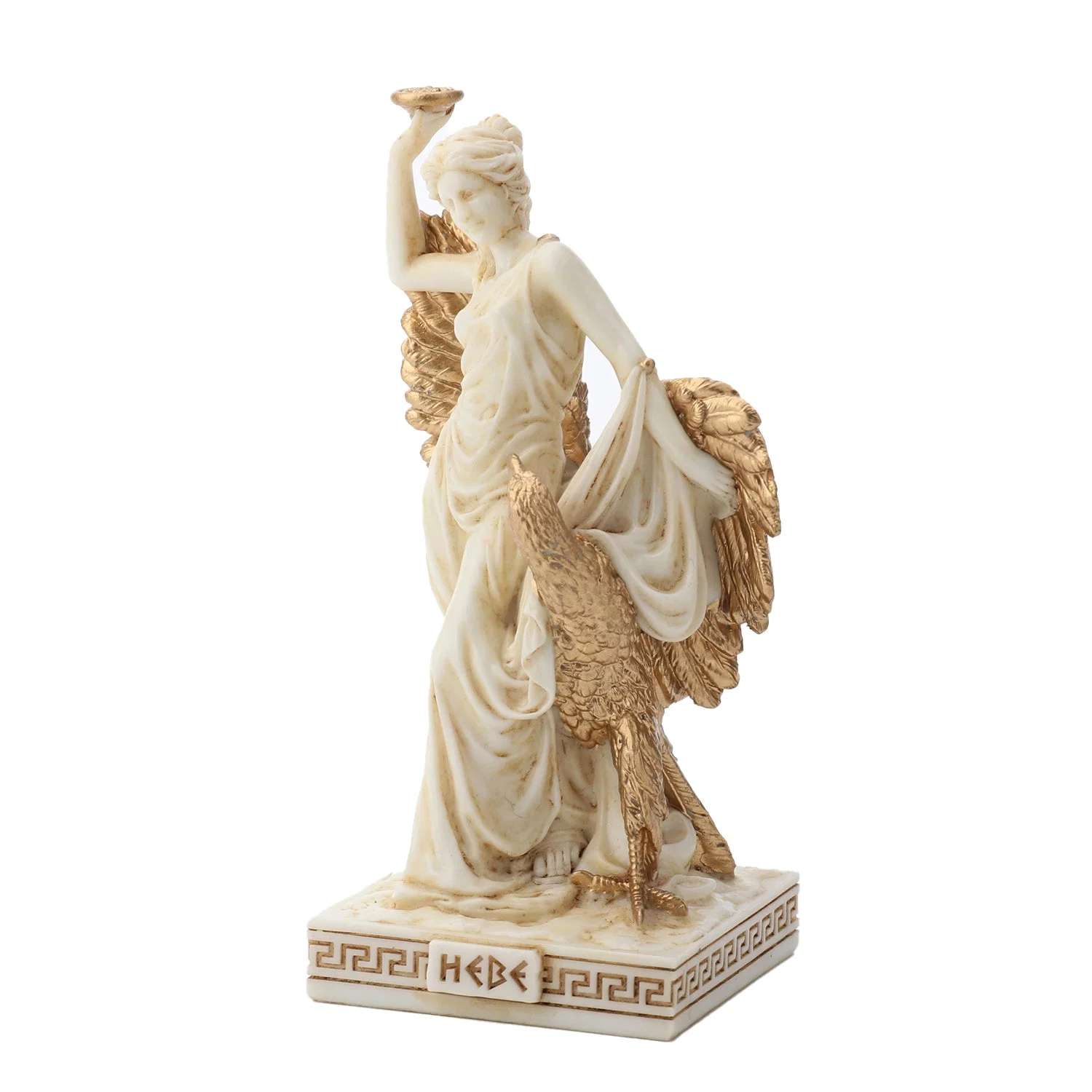 Hebe The Greek Goddess Of Youth 9cm Veronese White Statue — additional product image 2 from ArtStatues