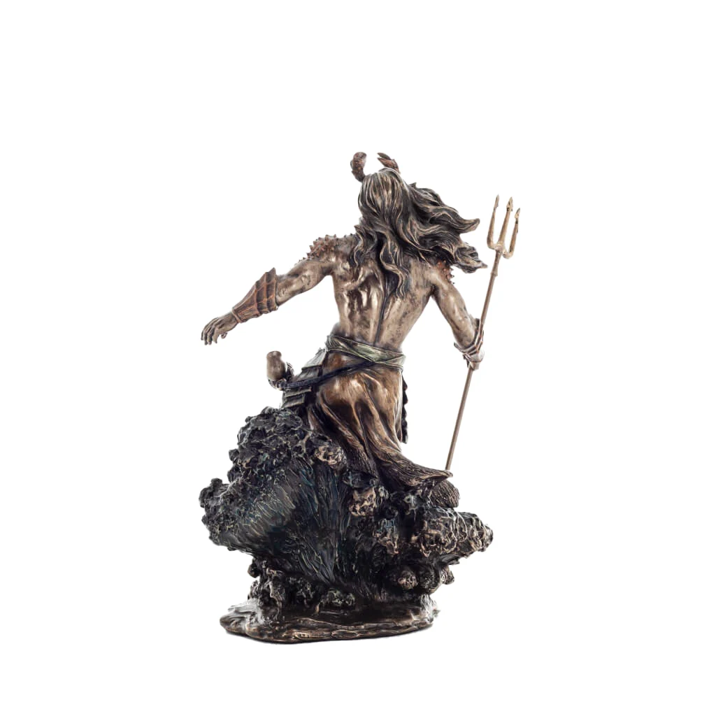Poseidon Greek Olympian God 30cm Veronese Statue — additional product image 2 from ArtStatues