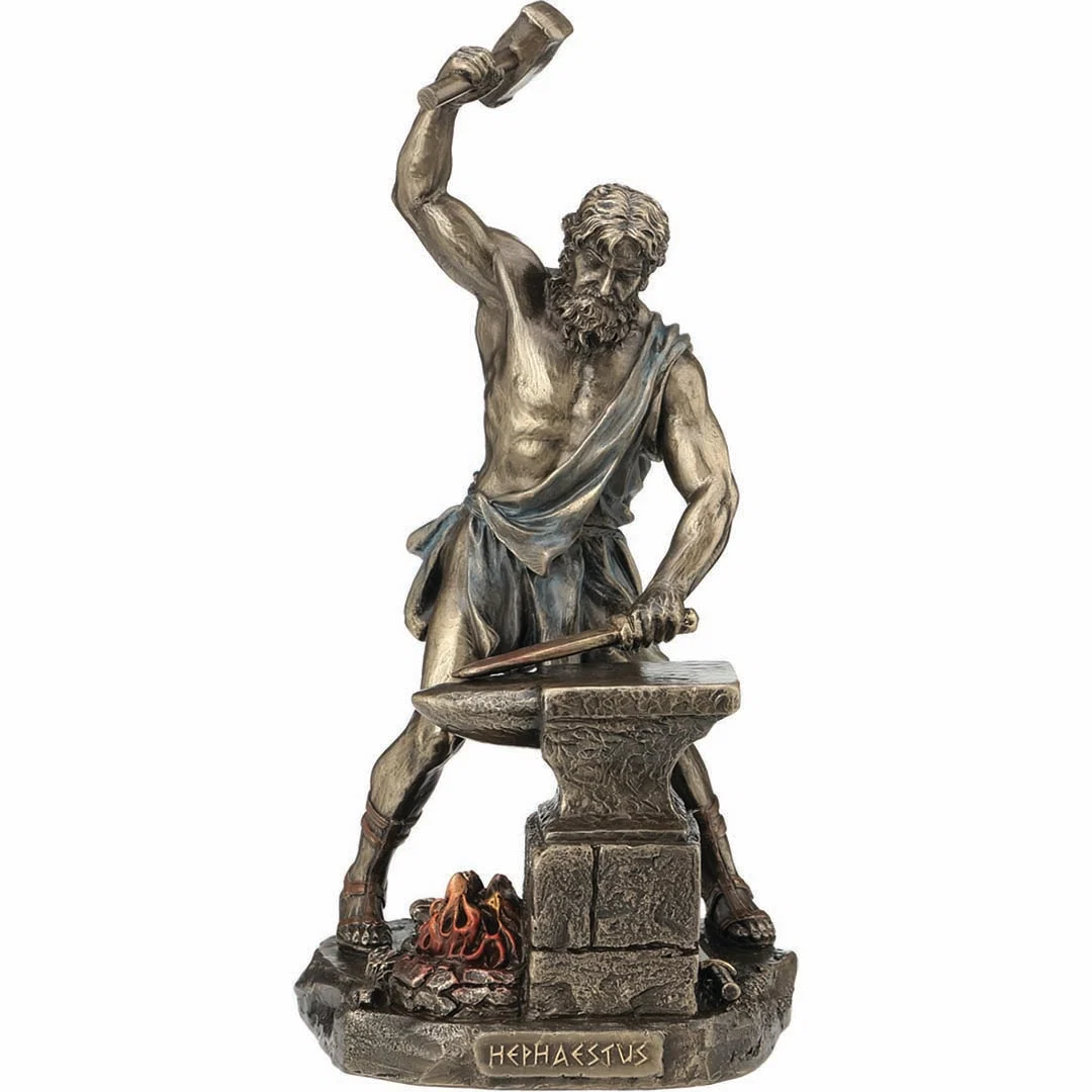 Hephaestus Greek God 22cm Veronese Statue — additional product image 2 from ArtStatues