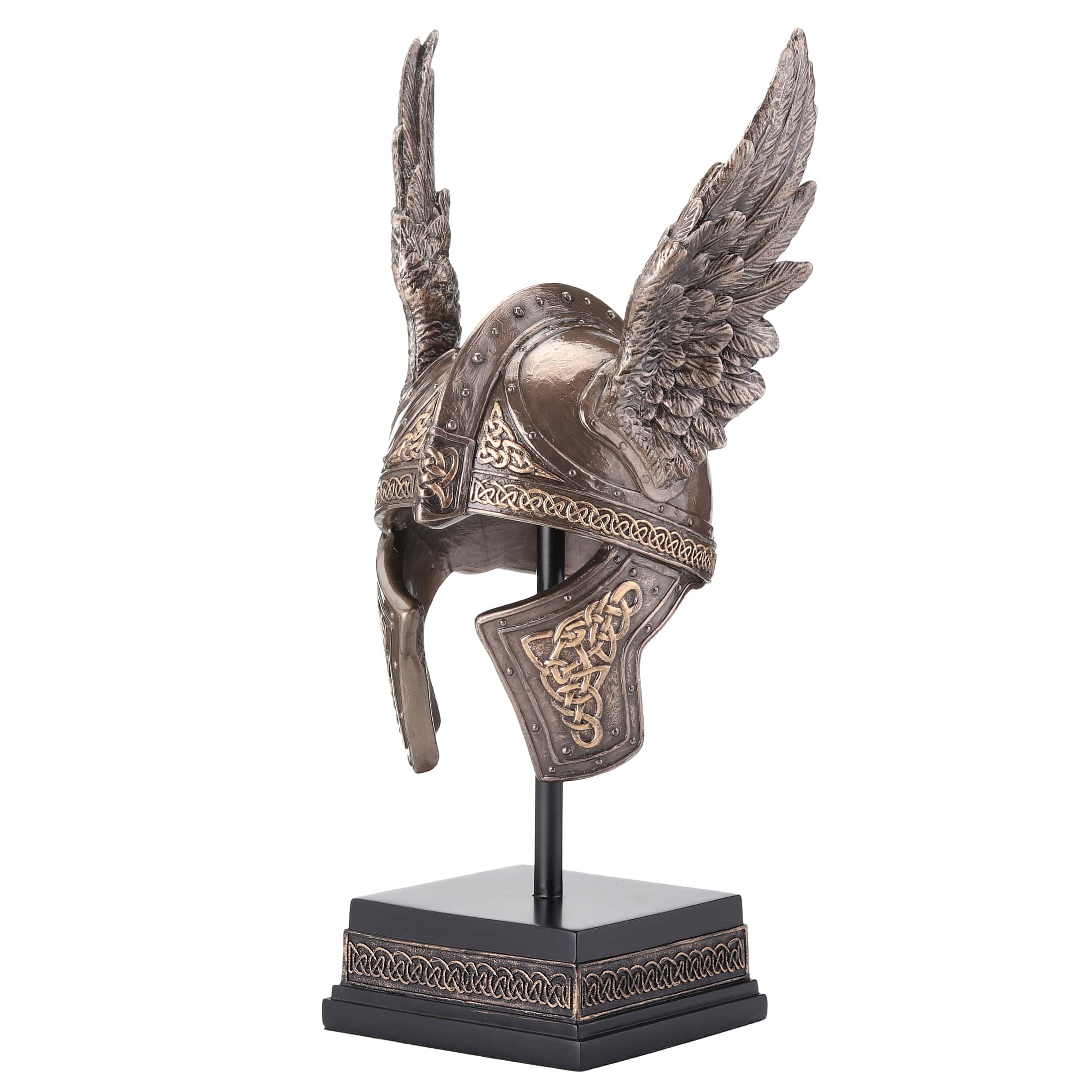 Norse Winged Helmet of Odin 24cm Resin Bronze Veronese Statue — additional product image 2 from ArtStatues