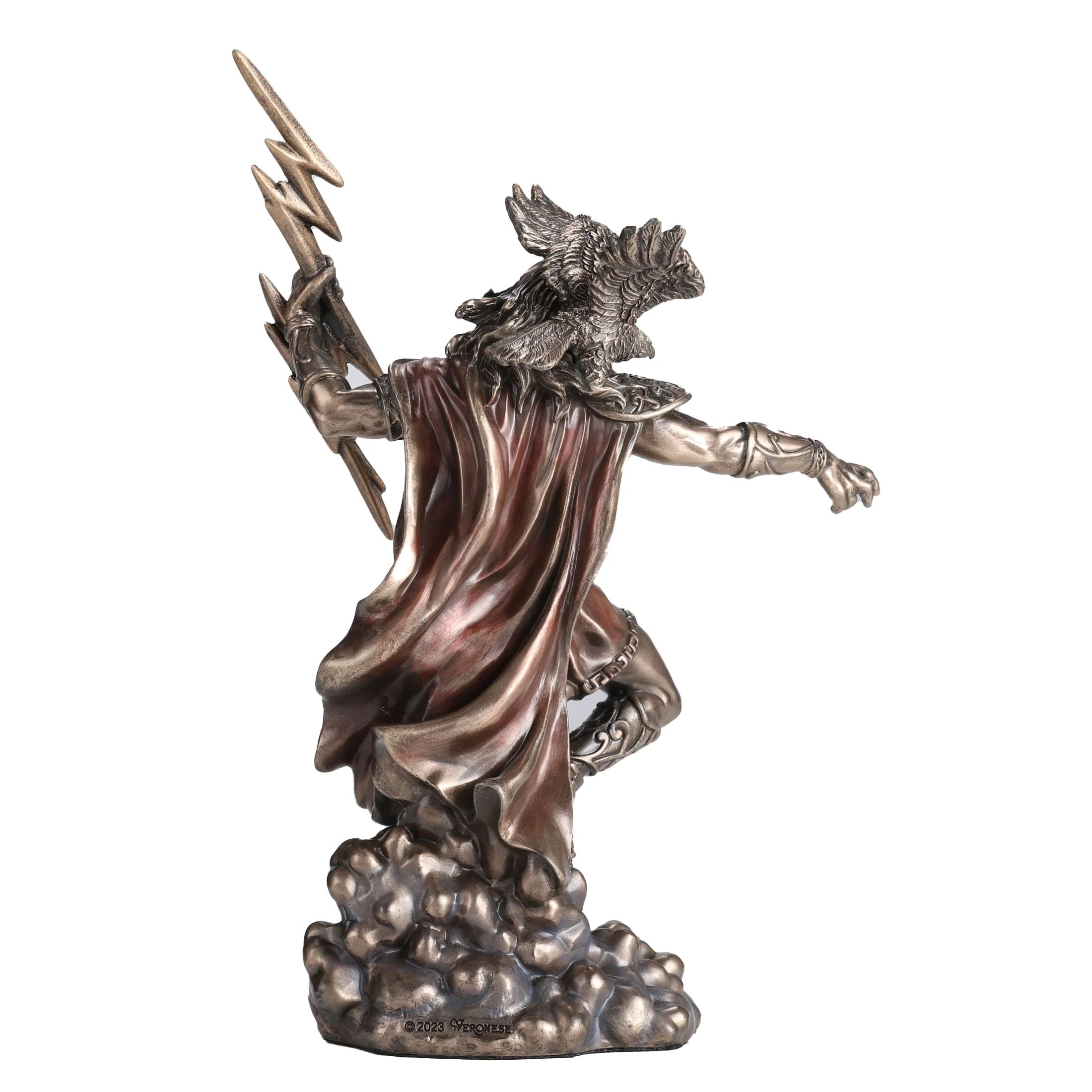 Zeus The Greek God Of The Sky 19cm Veronese Statue — additional product image 3 from ArtStatues