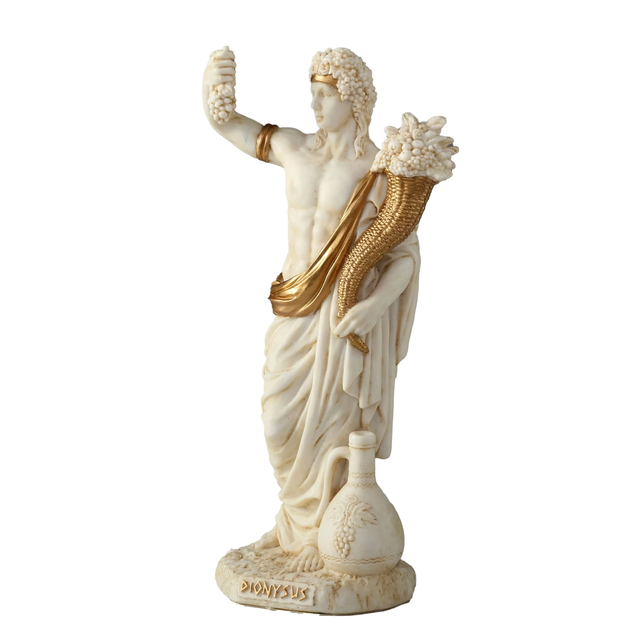 Dionysus Greek God Of Wine 16cm Veronese White Statue — additional product image 2 from ArtStatues