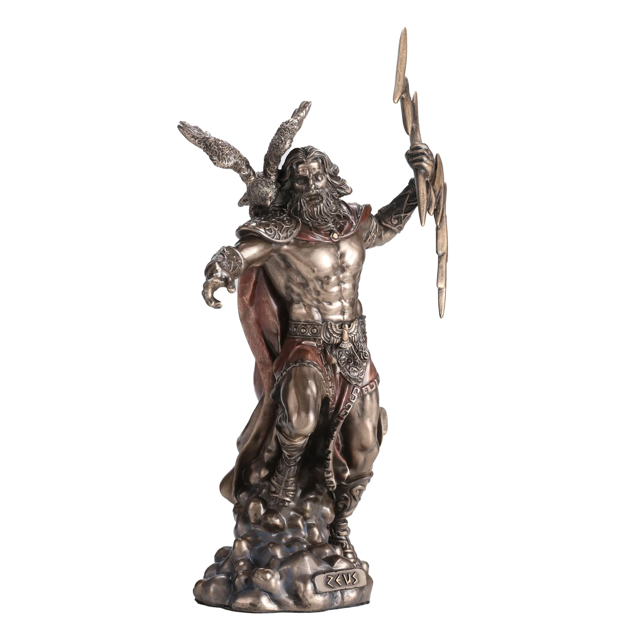 Zeus The Greek God Of The Sky 19cm Veronese Statue — additional product image 4 from ArtStatues