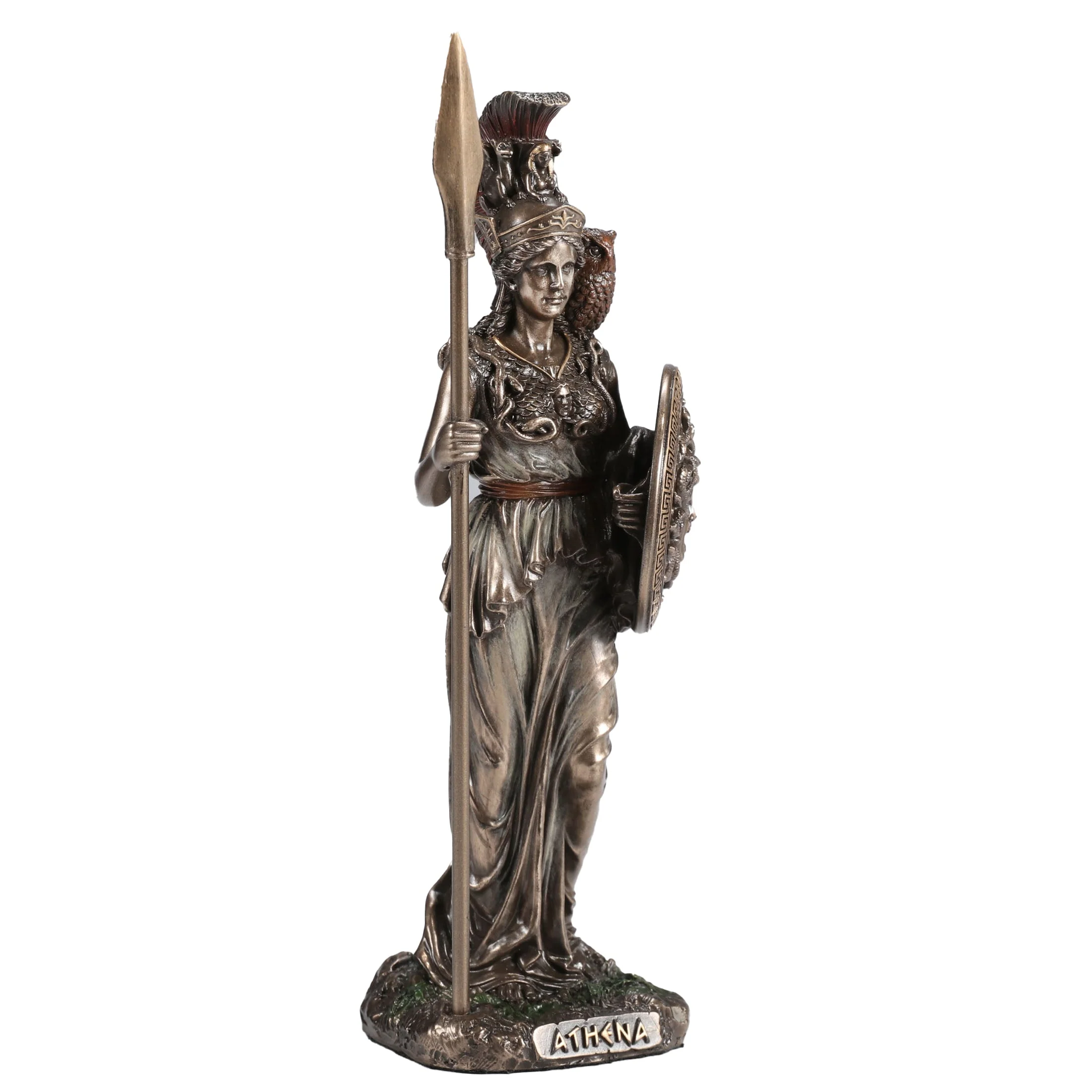 Athena The Greek Goddess Of Wisdom 16.5cm Veronese Statue — additional product image 3 from ArtStatues
