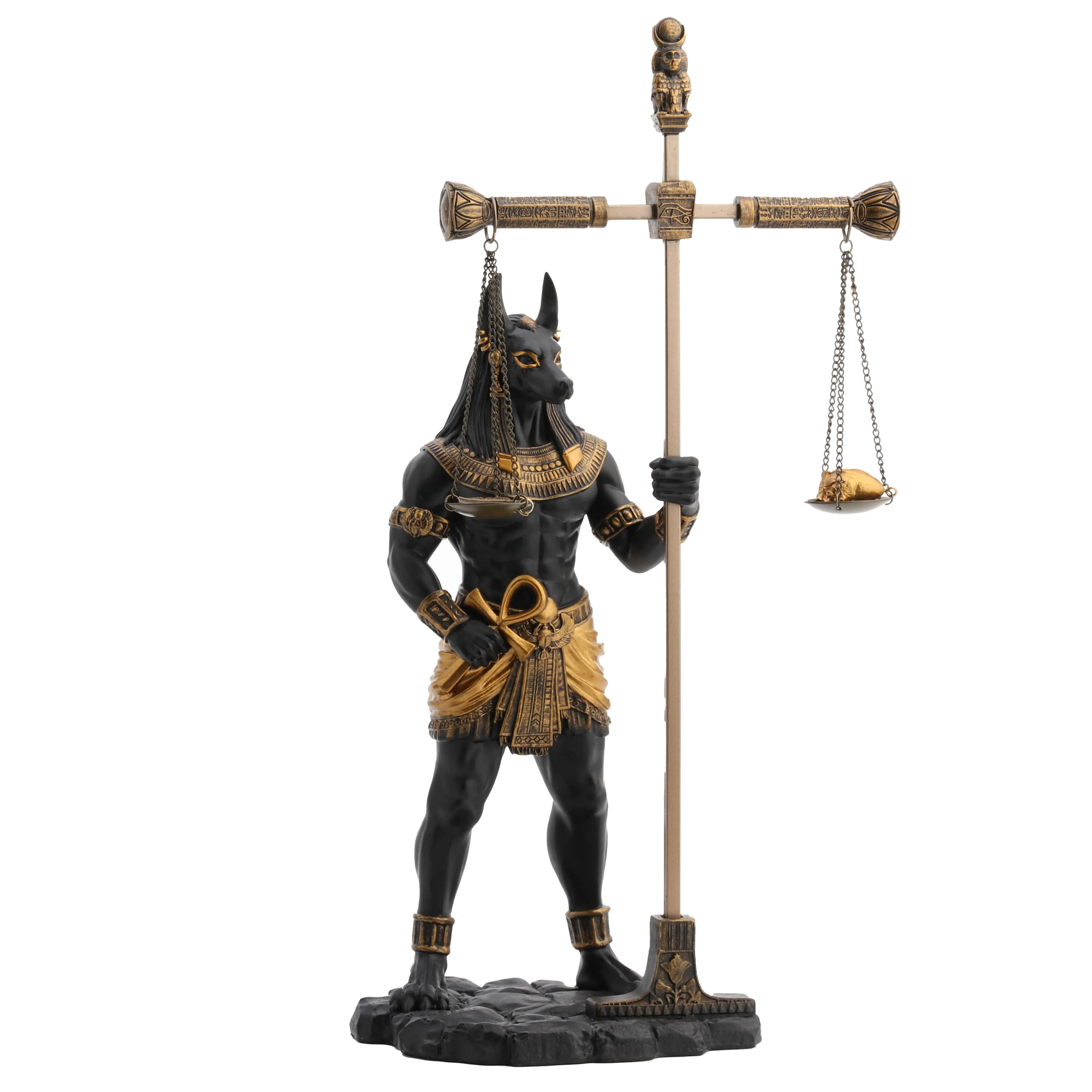 Anubis Holding Scale 33cm Veronese Black Statue — additional product image 3 from ArtStatues