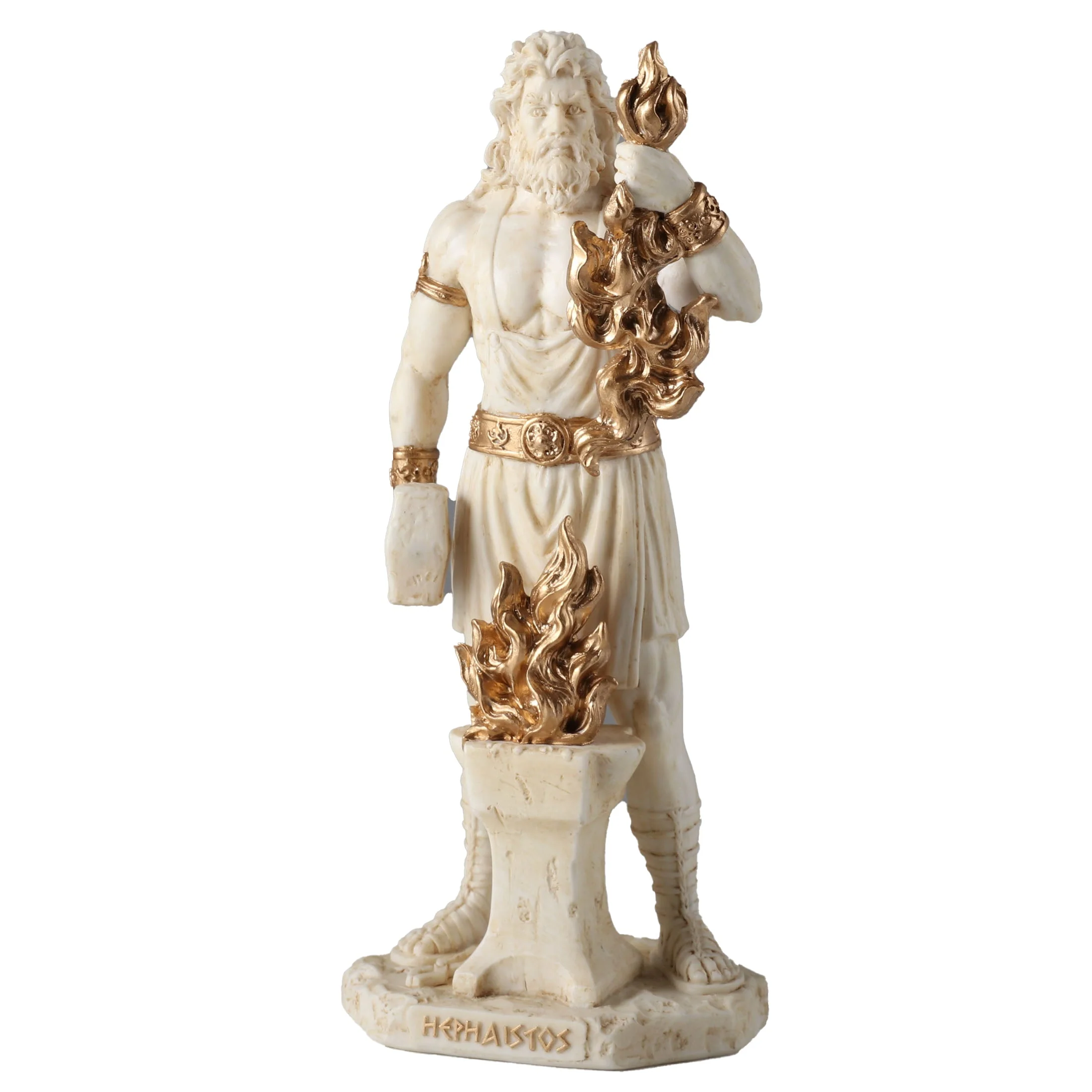 Hephaestus Greek God Of Smithing 16cm Veronese White Statue — additional product image 2 from ArtStatues