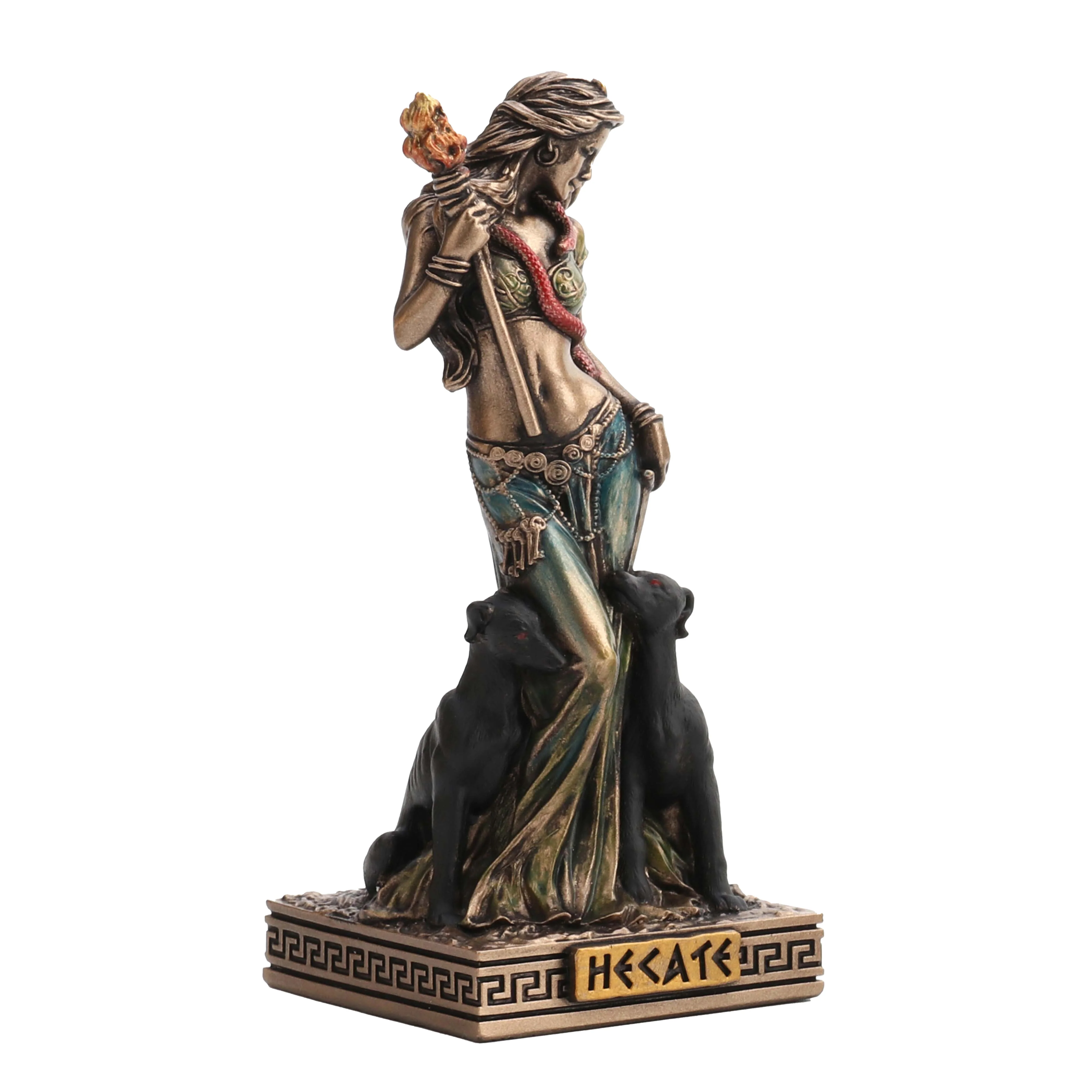 Hecate Greek Goddess Of Magic 9cm Veronese Statue — additional product image 2 from ArtStatues