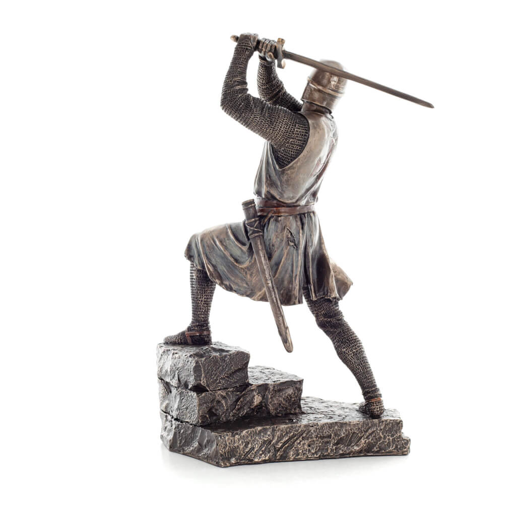 Crusader Templar Knight Warrior 30cm Veronese Statue — additional product image 3 from ArtStatues